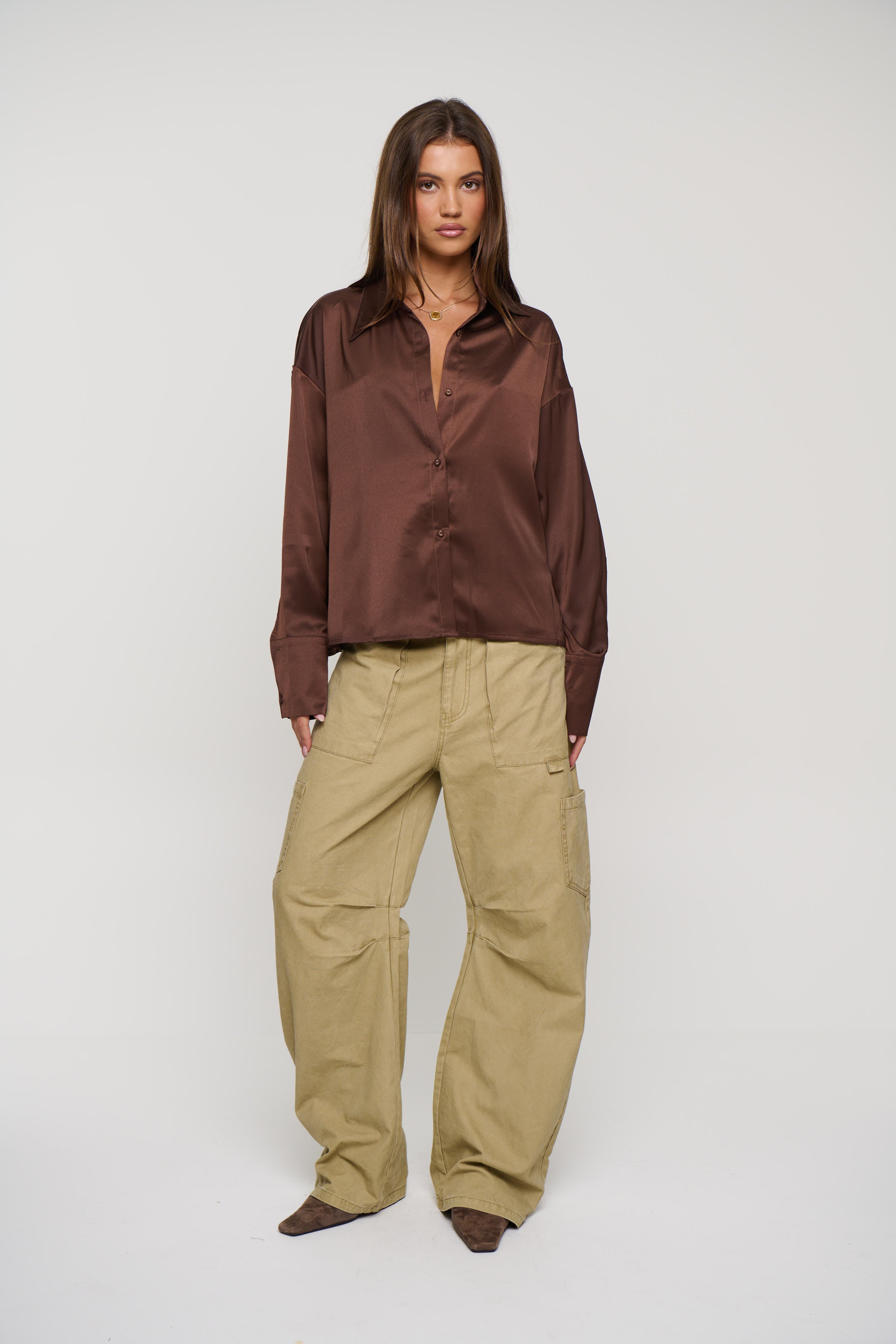 Riviera Shirt Chocolate