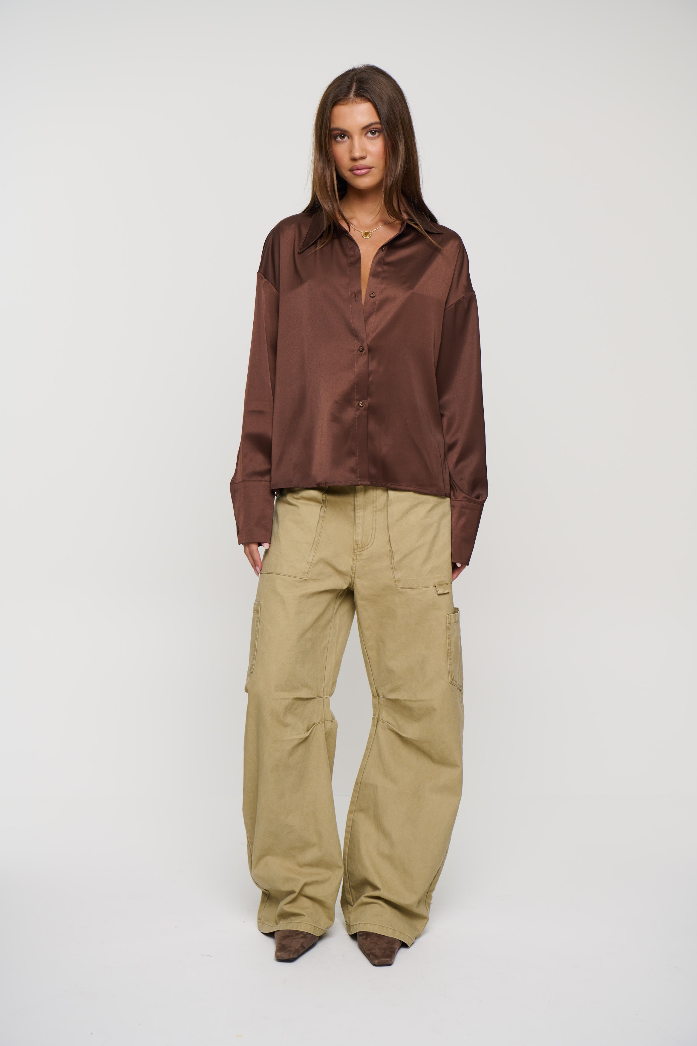 Riviera Shirt Chocolate