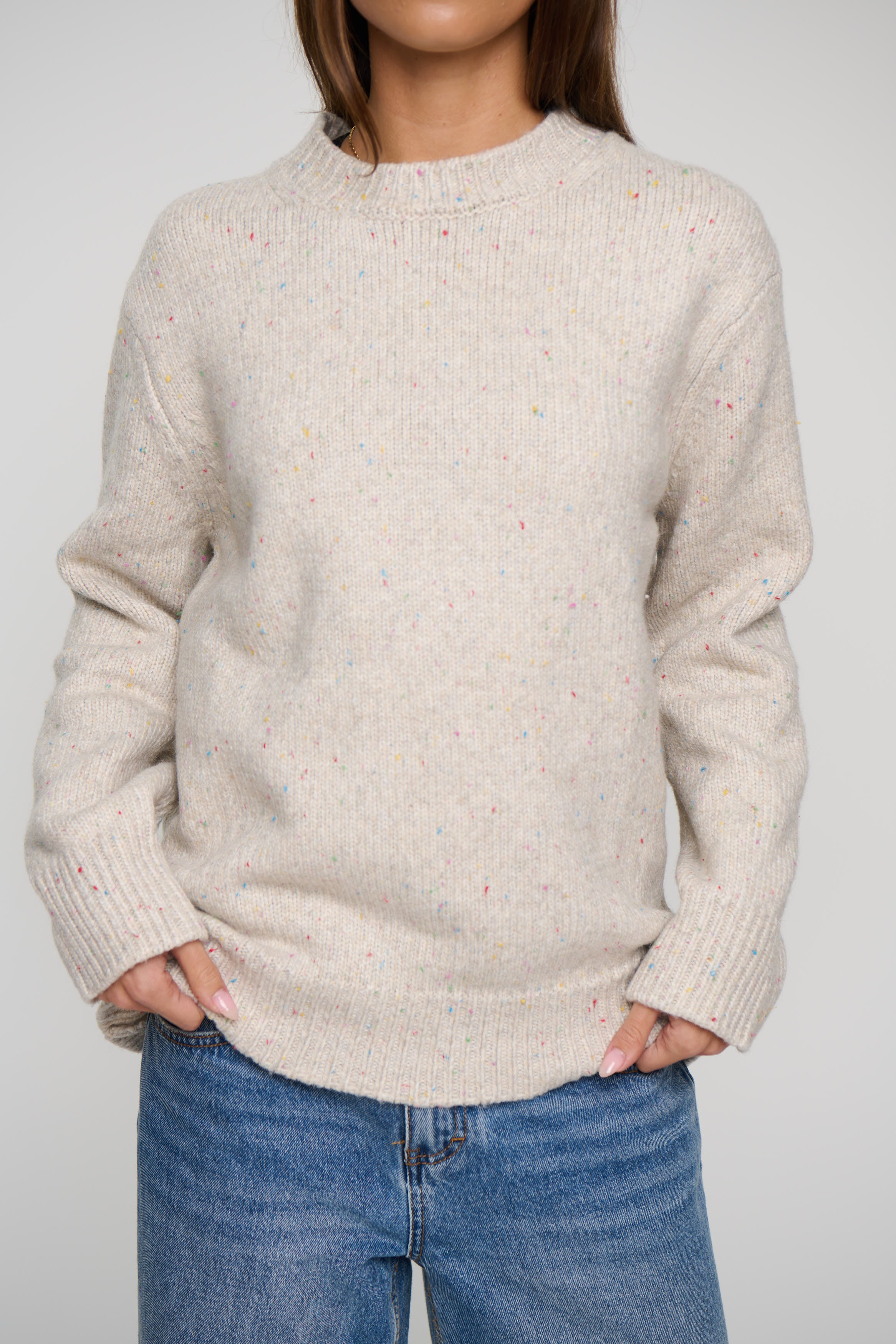 Marlow Knitted Sweater Cream