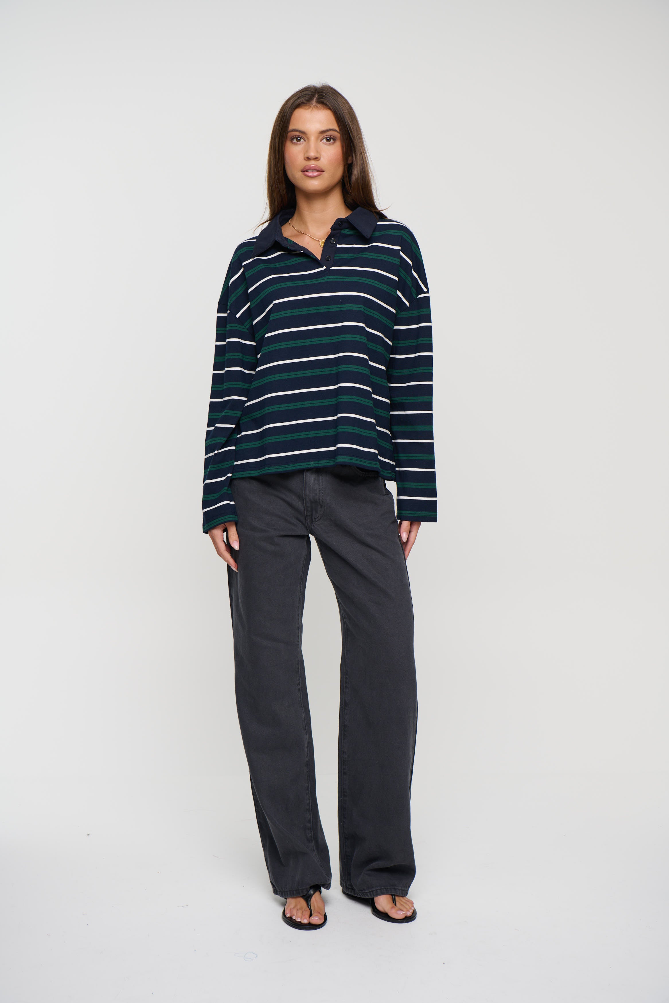 Jett Long Sleeve Navy