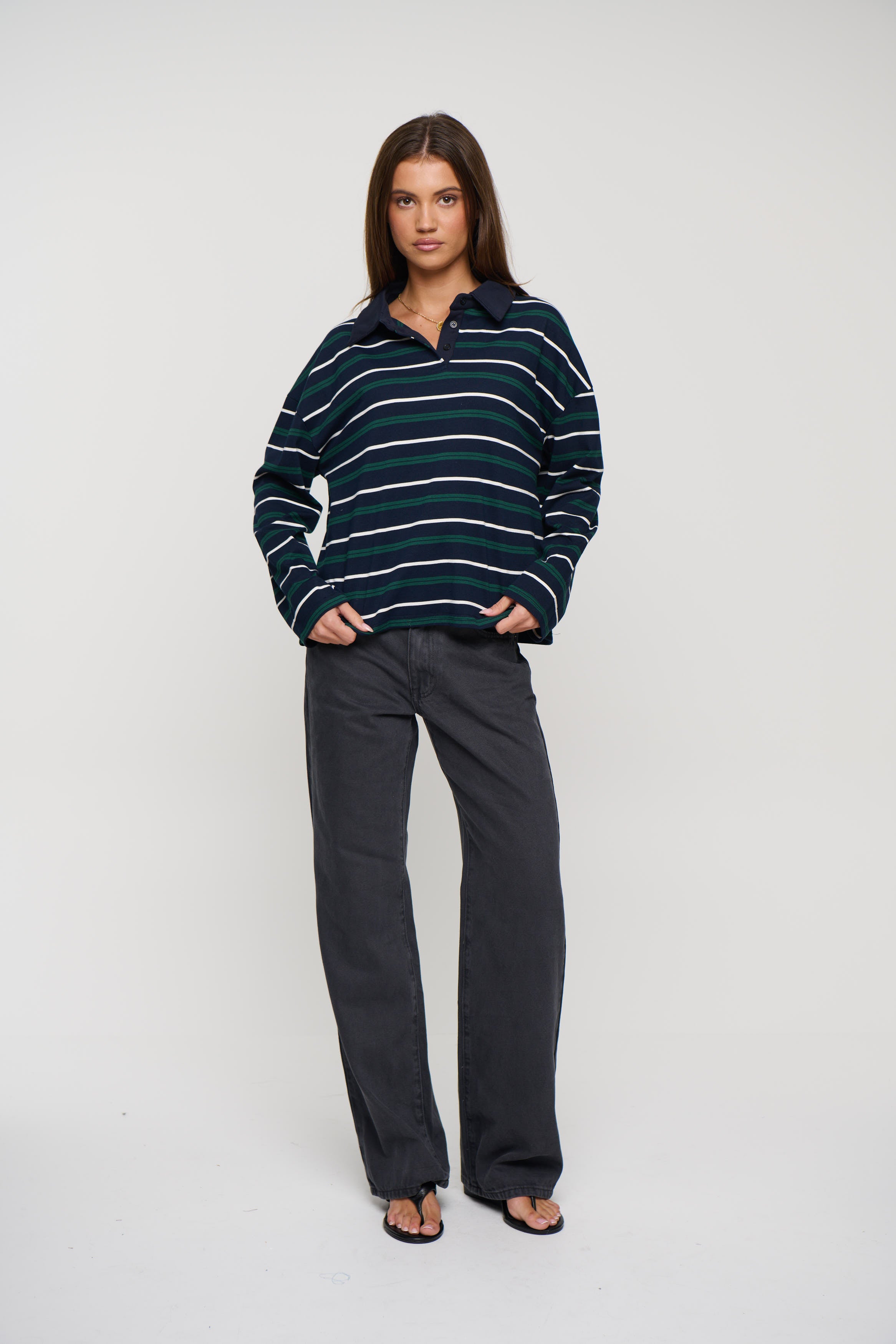 Jett Long Sleeve Navy