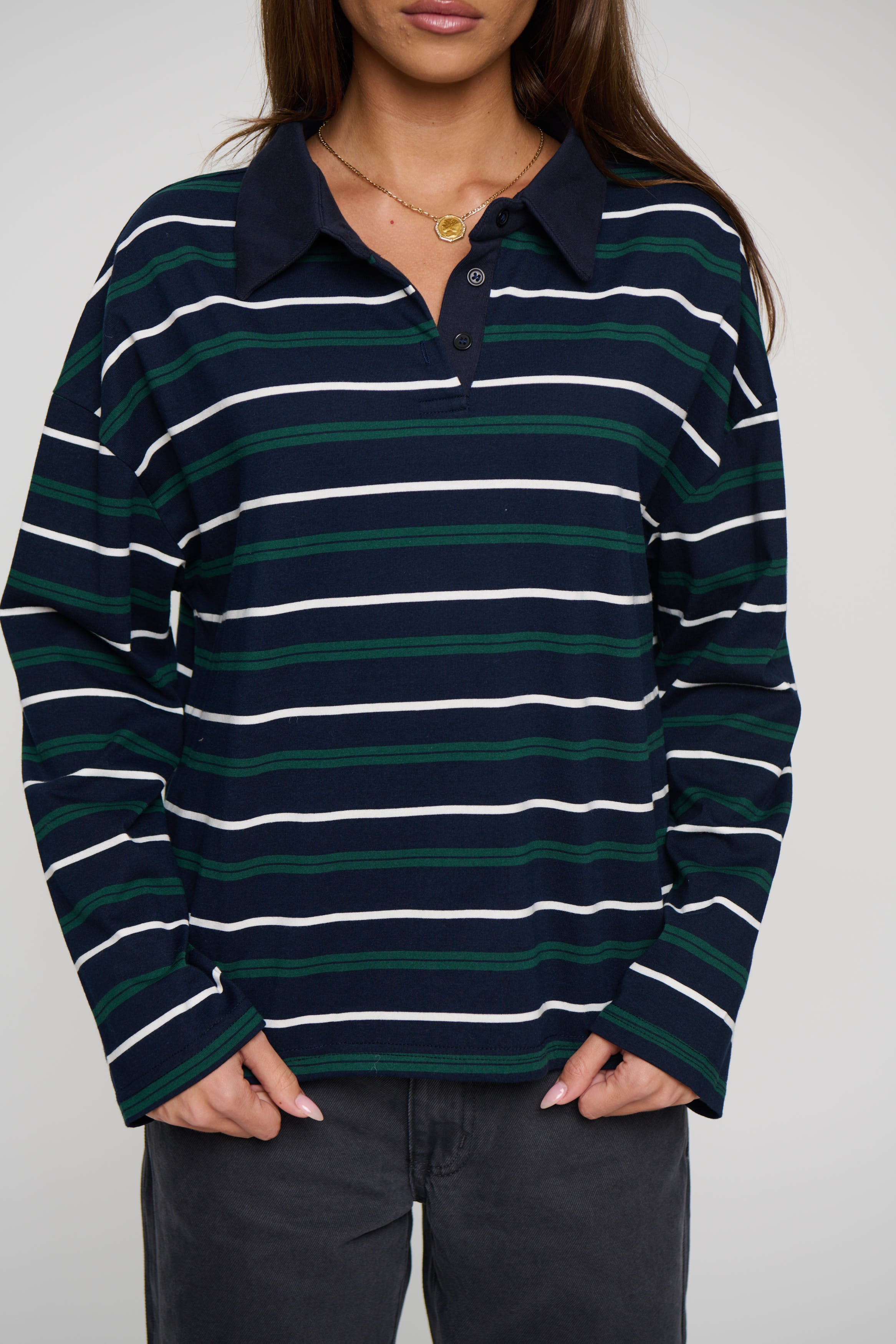 Jett Long Sleeve Navy