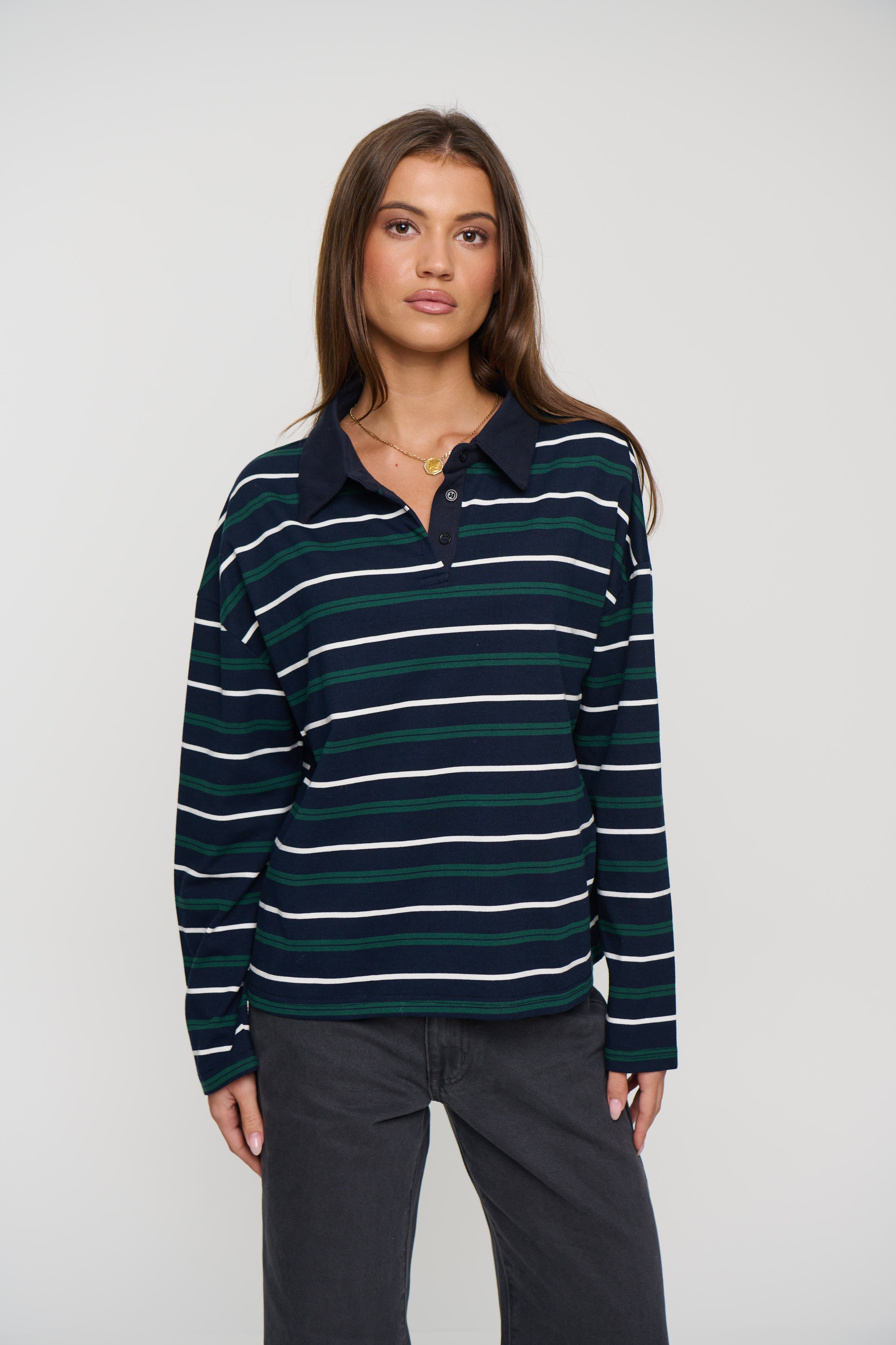 Jett Long Sleeve Navy