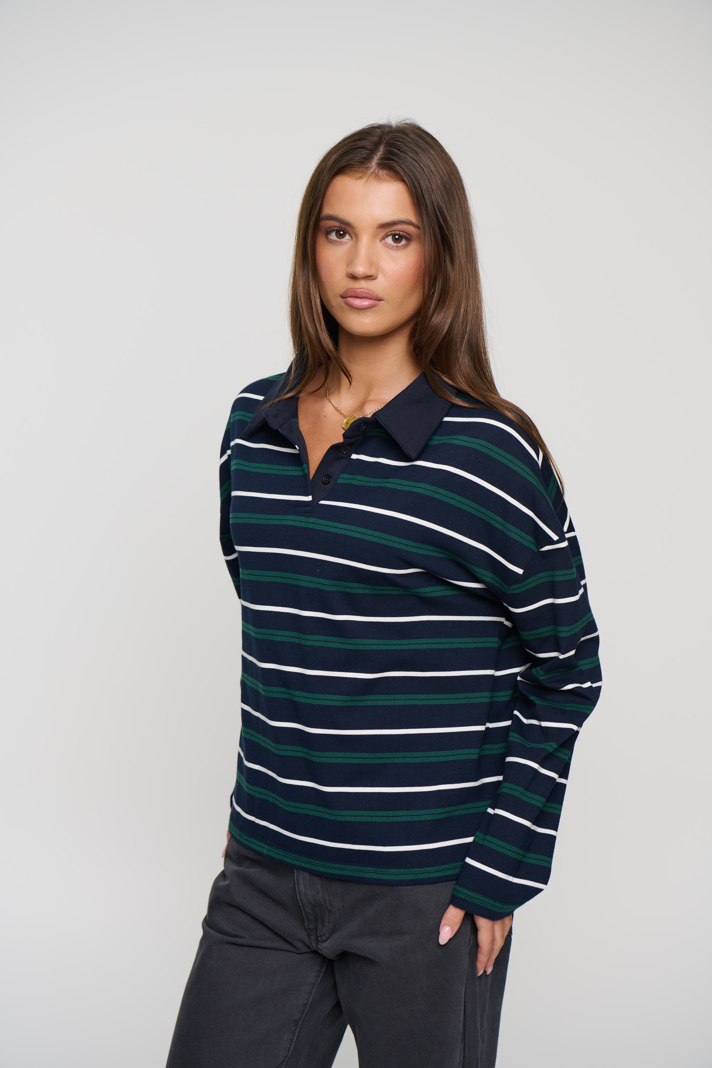 Jett Long Sleeve Navy