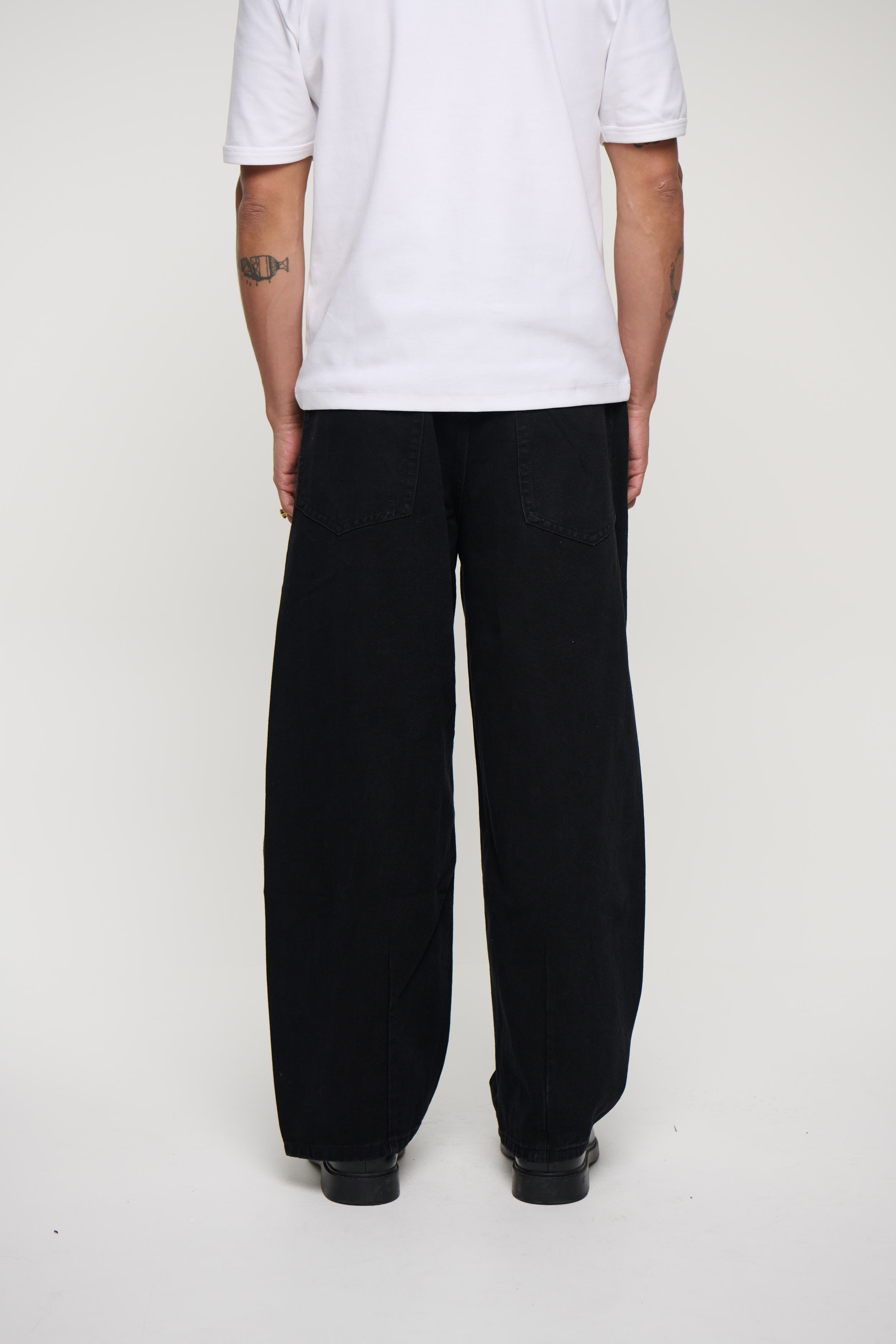 Kyle Wide Denim Black