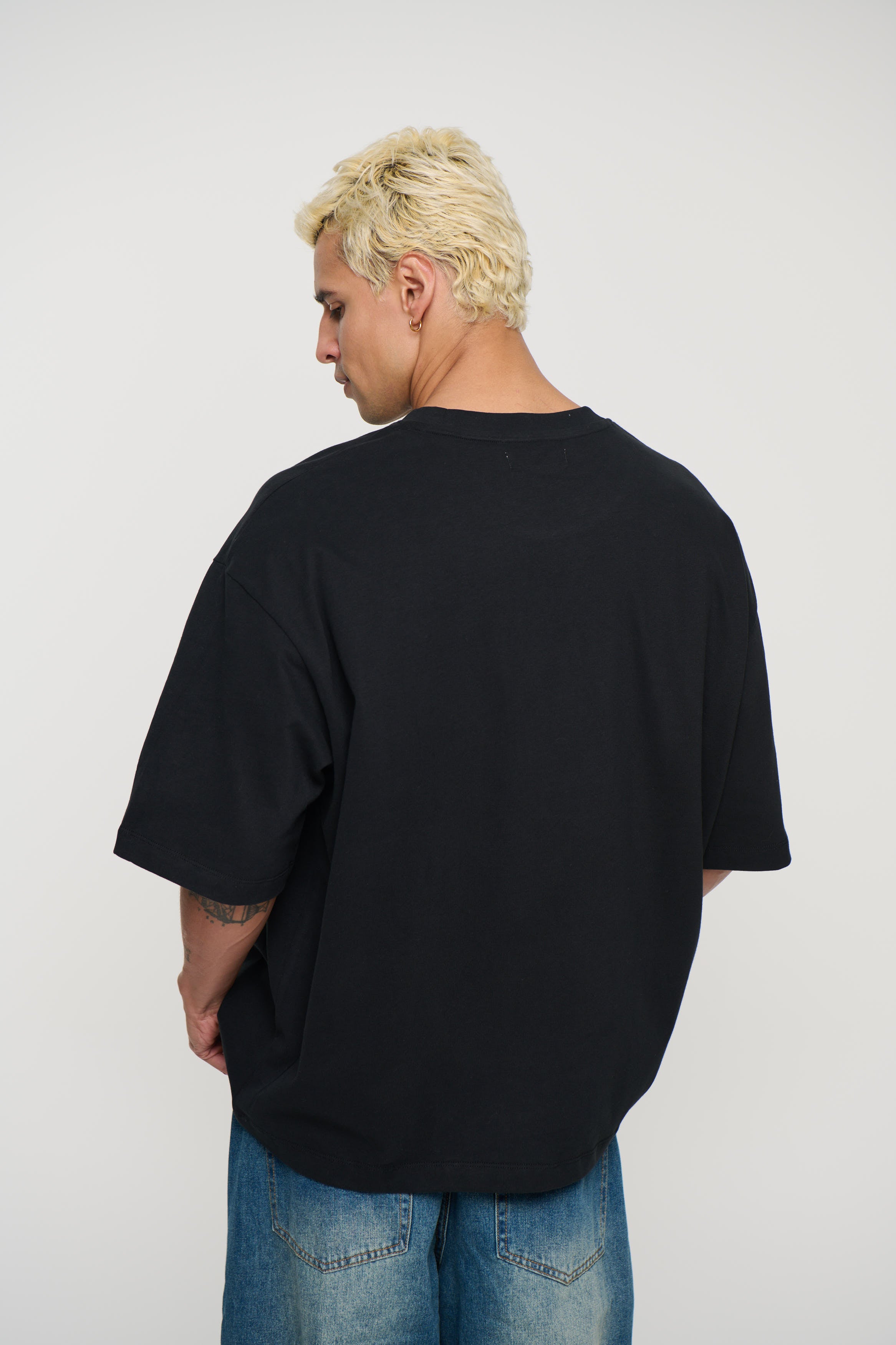 230G Cotton Premium Tee Black