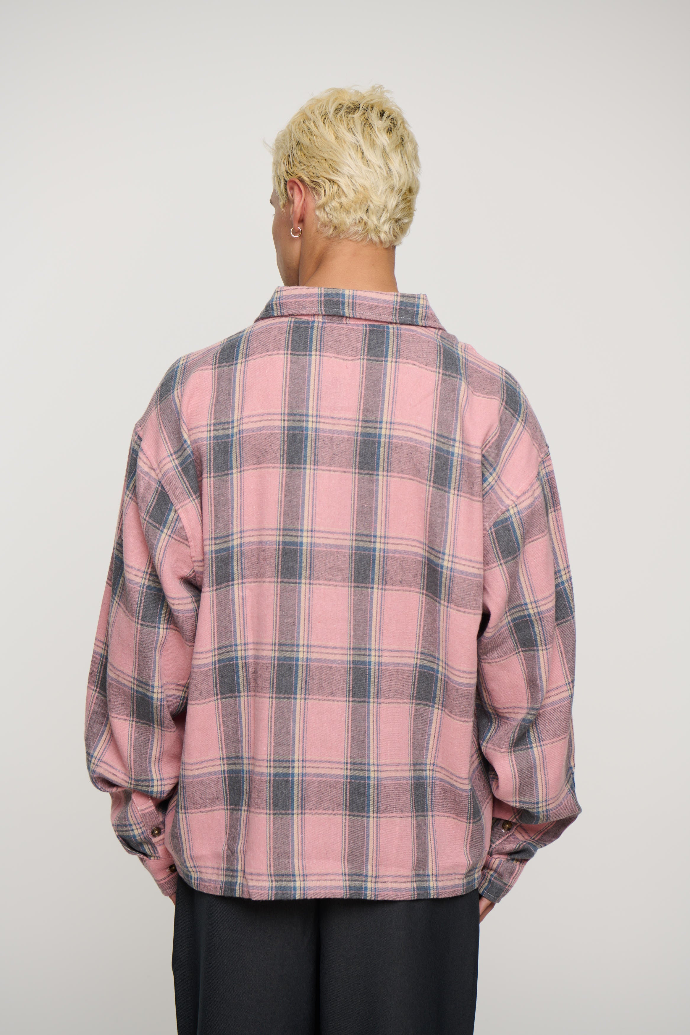 Brooklyn Check Shirt Salmon