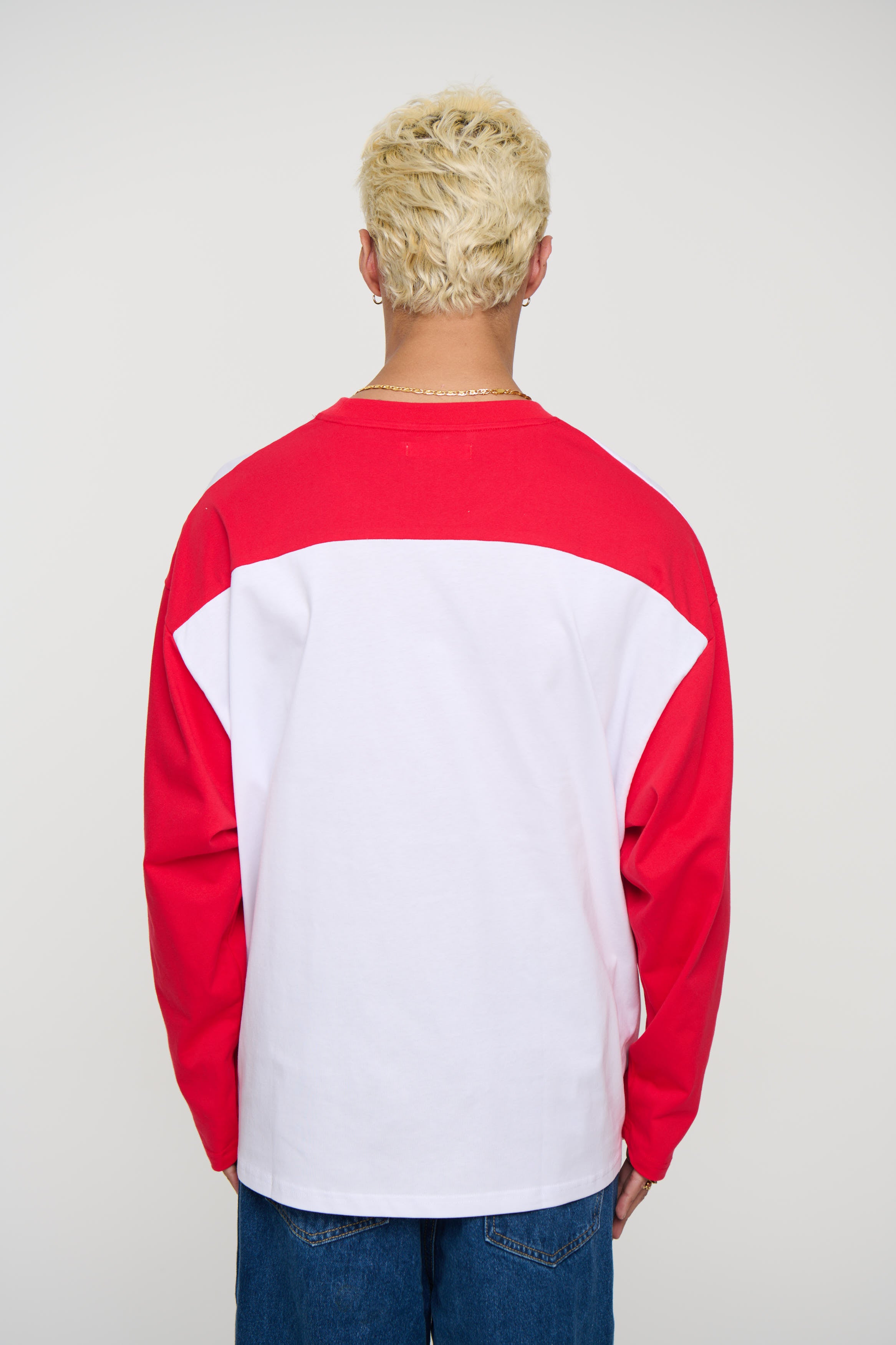 Raglan Long Sleeve Red