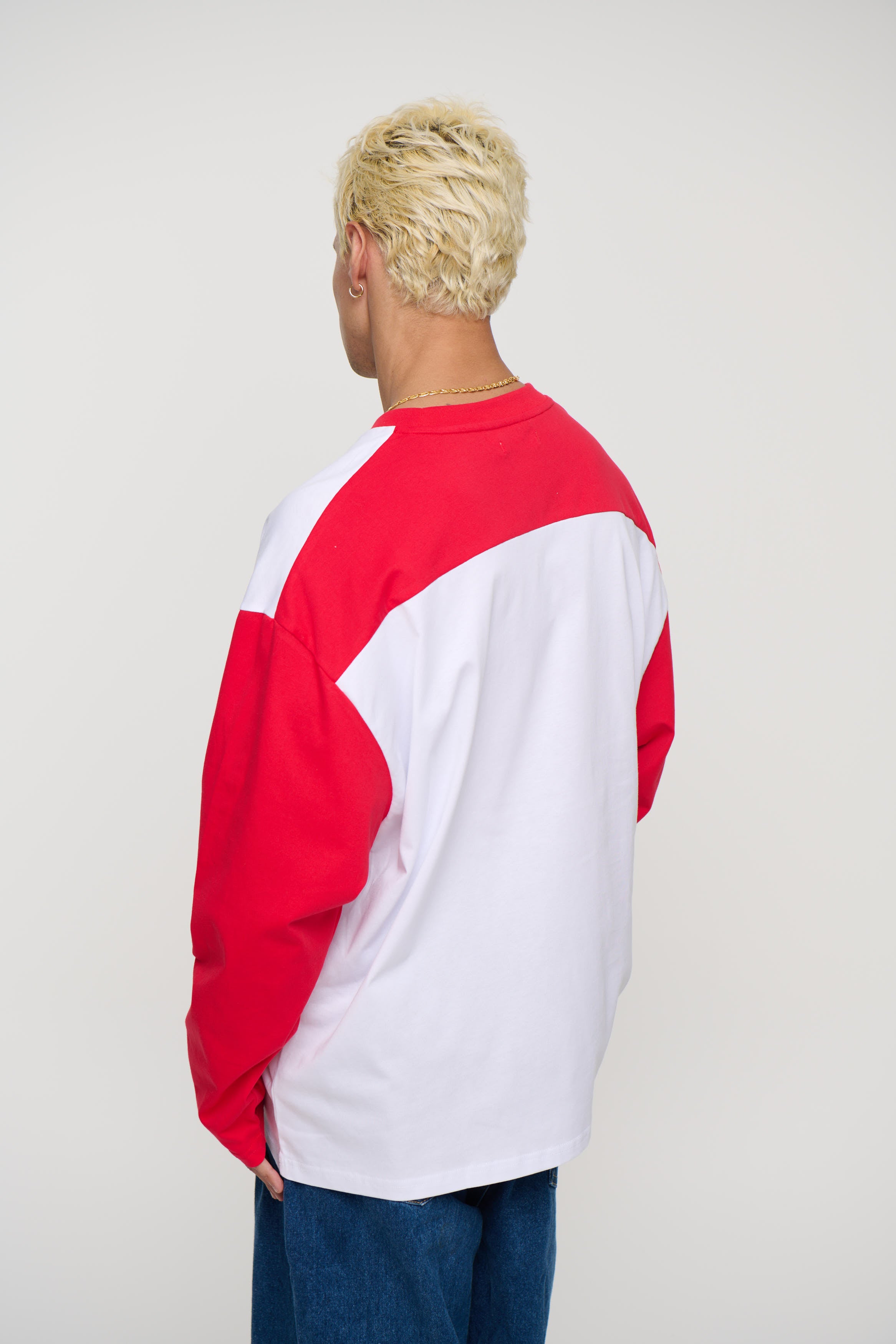 Raglan Long Sleeve Red