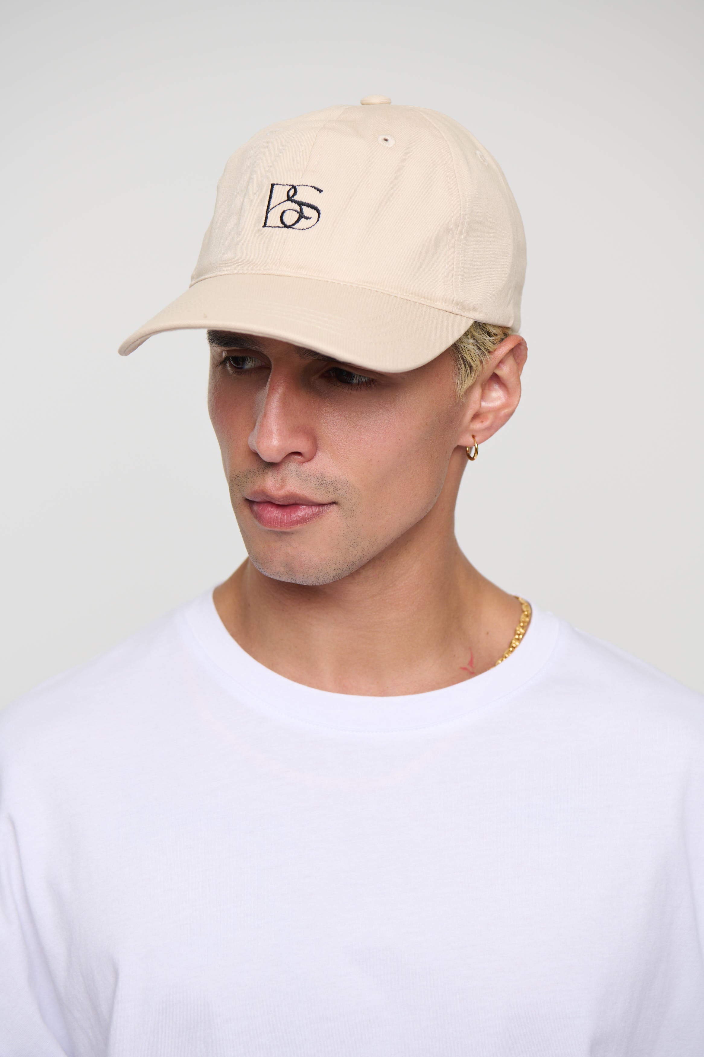 College Cap BS Logo Ivory