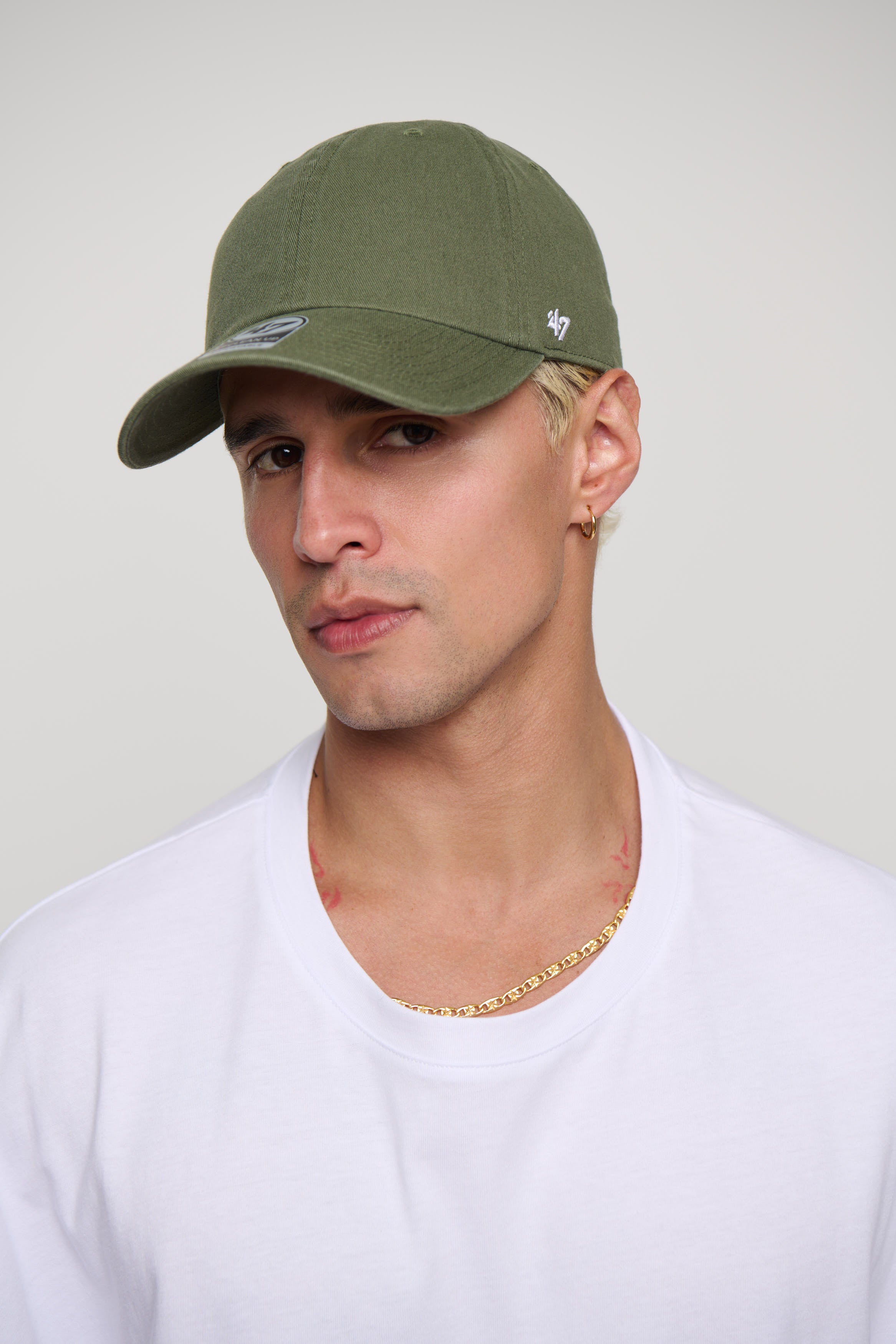47' Blank Clean Up Cap Moss