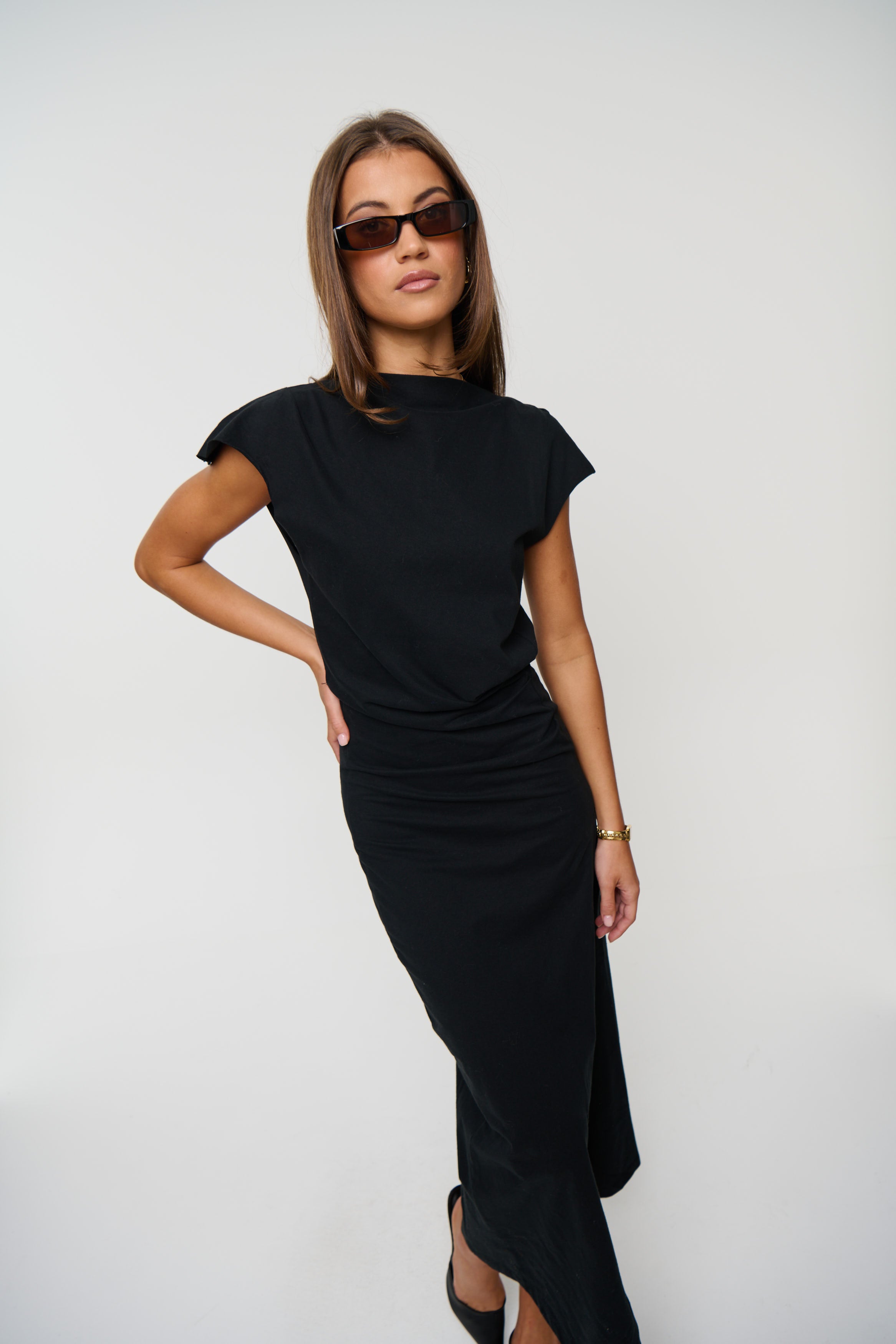 Eliana Maxi Dress Black