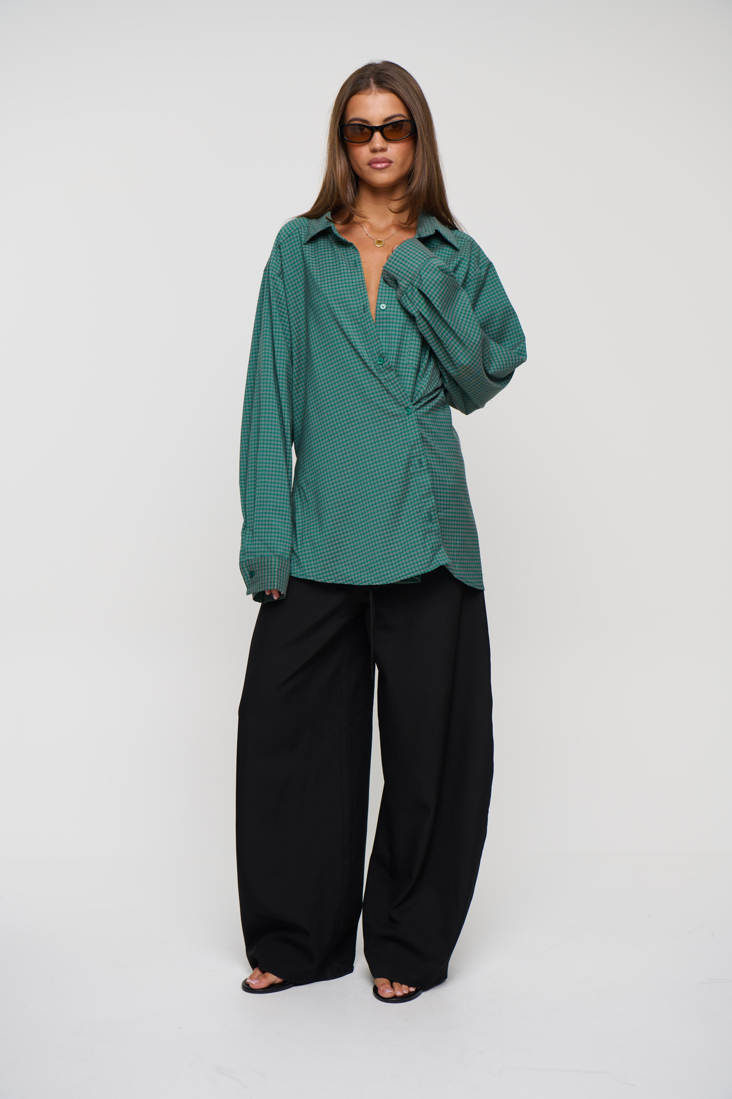 Notting Hill Shirt Forest Plaid