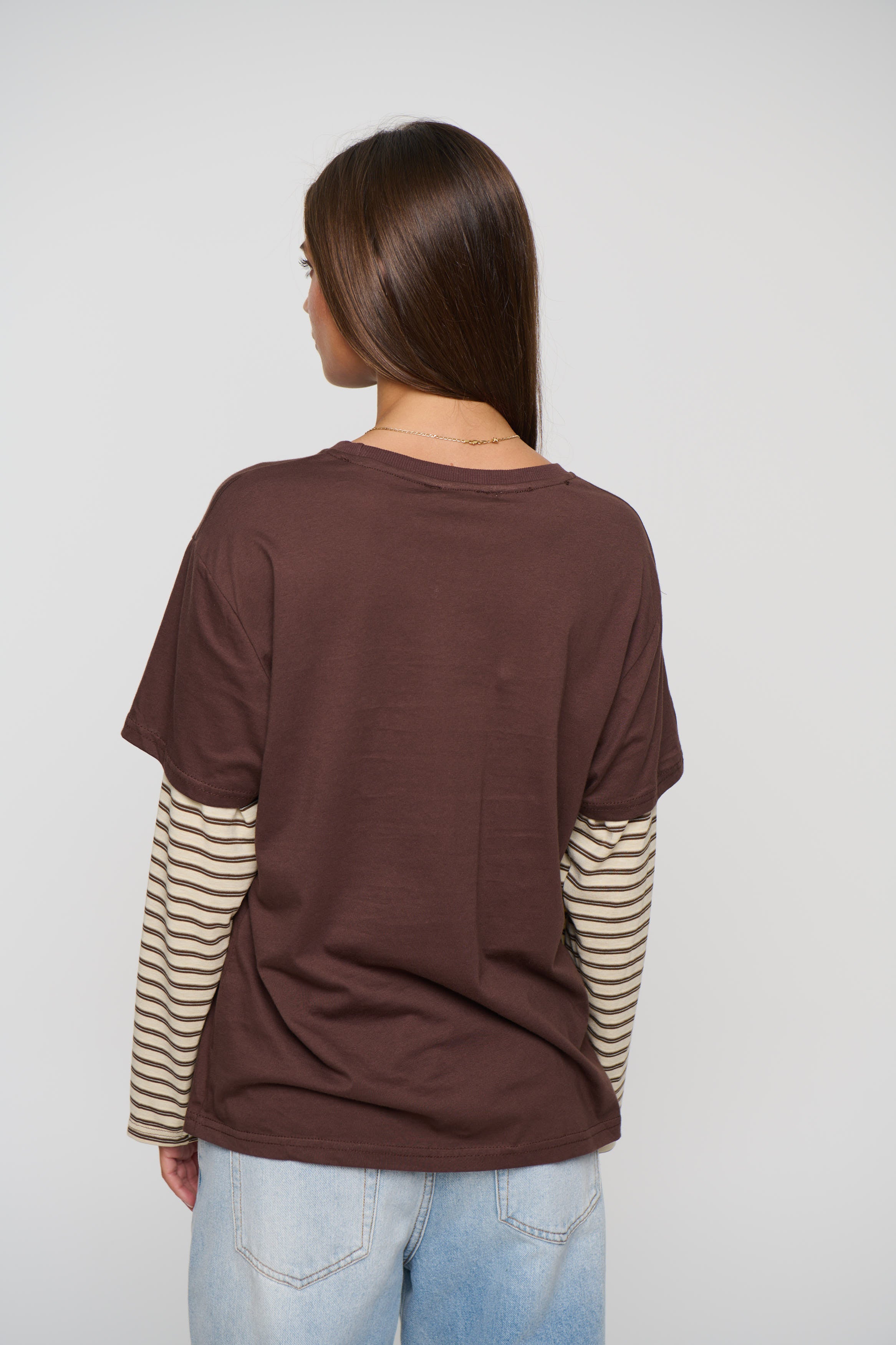 Tatum Long Sleeve Chocolate