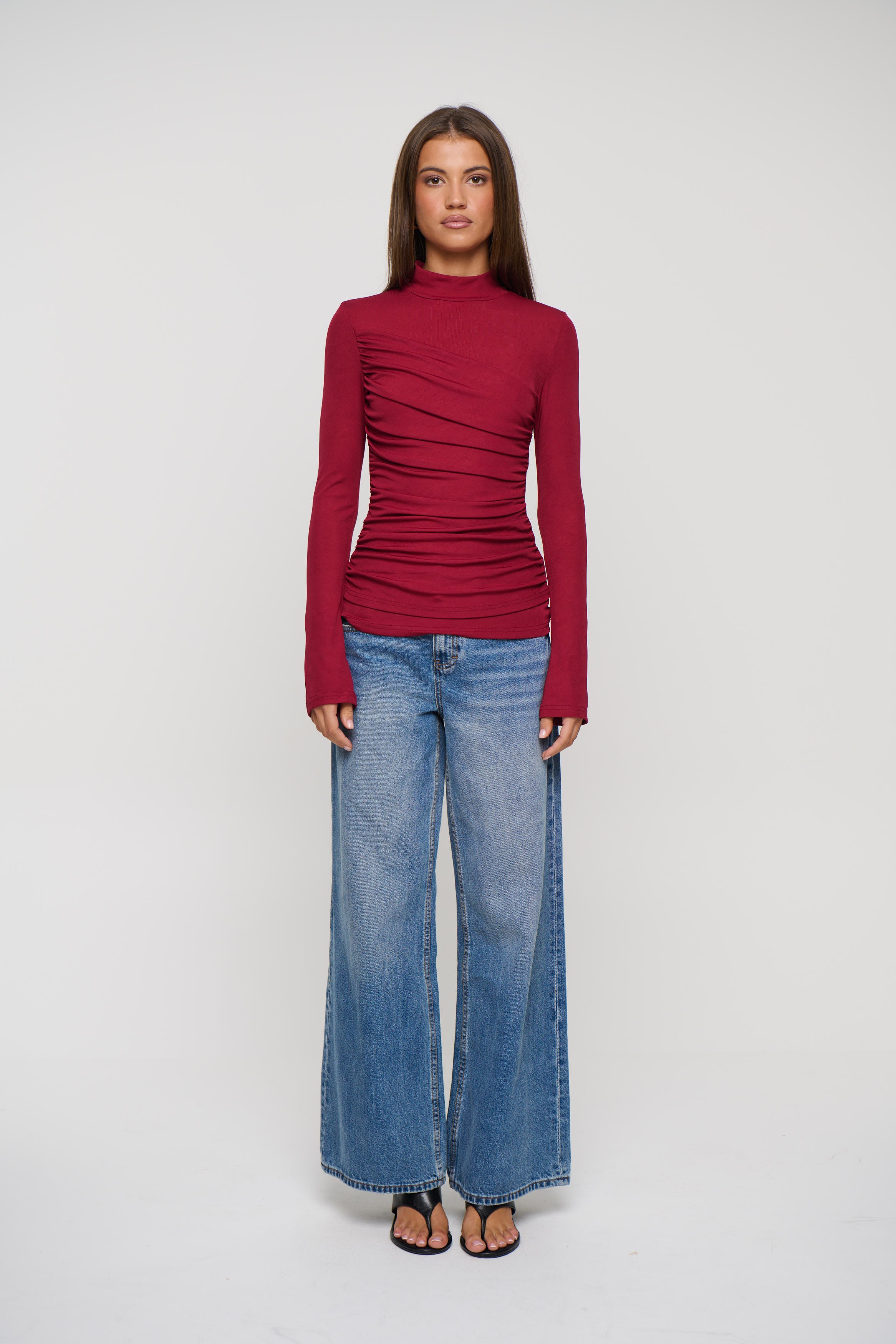 Tabi Long Sleeve Wine