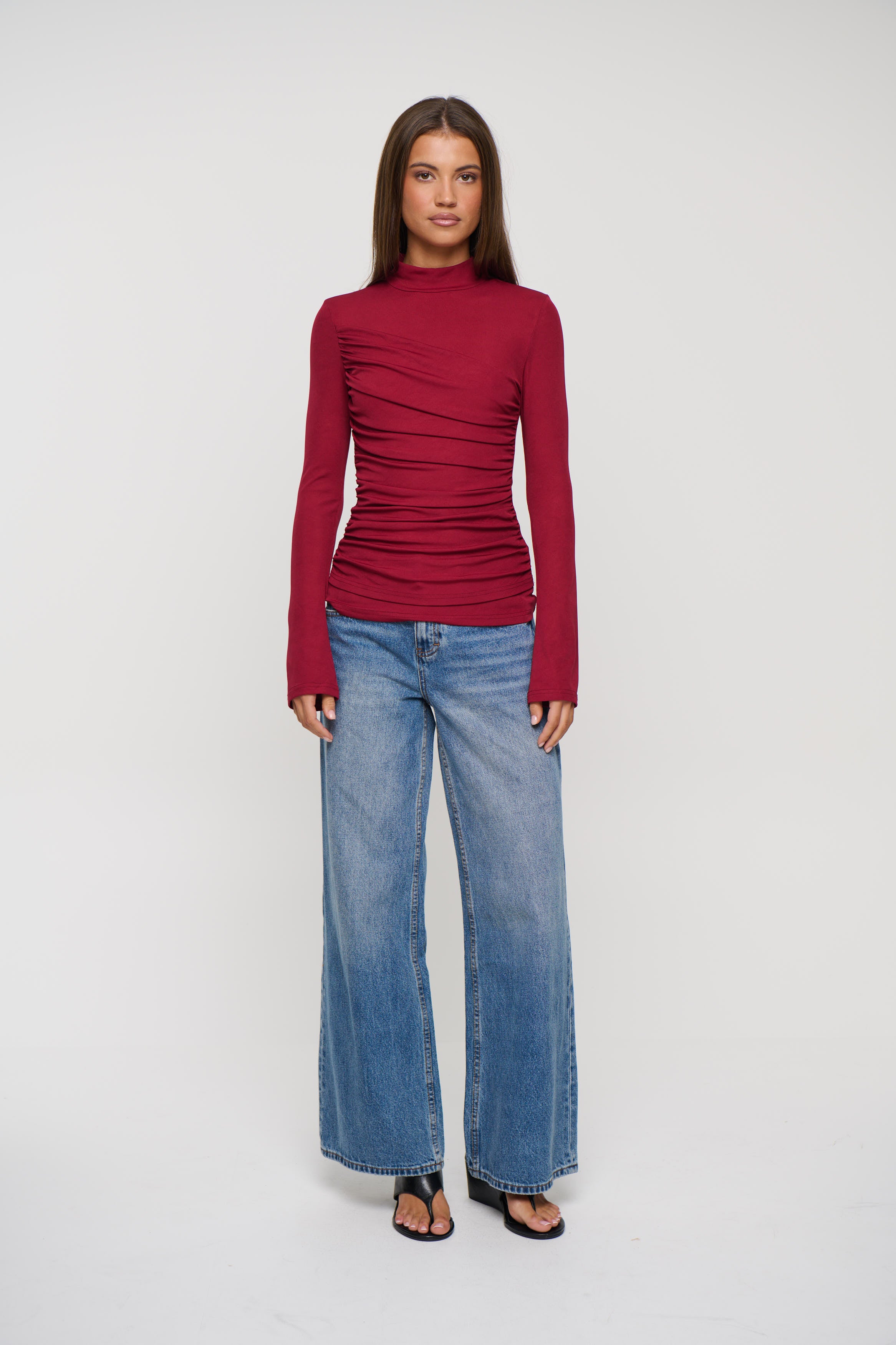 Tabi Long Sleeve Wine