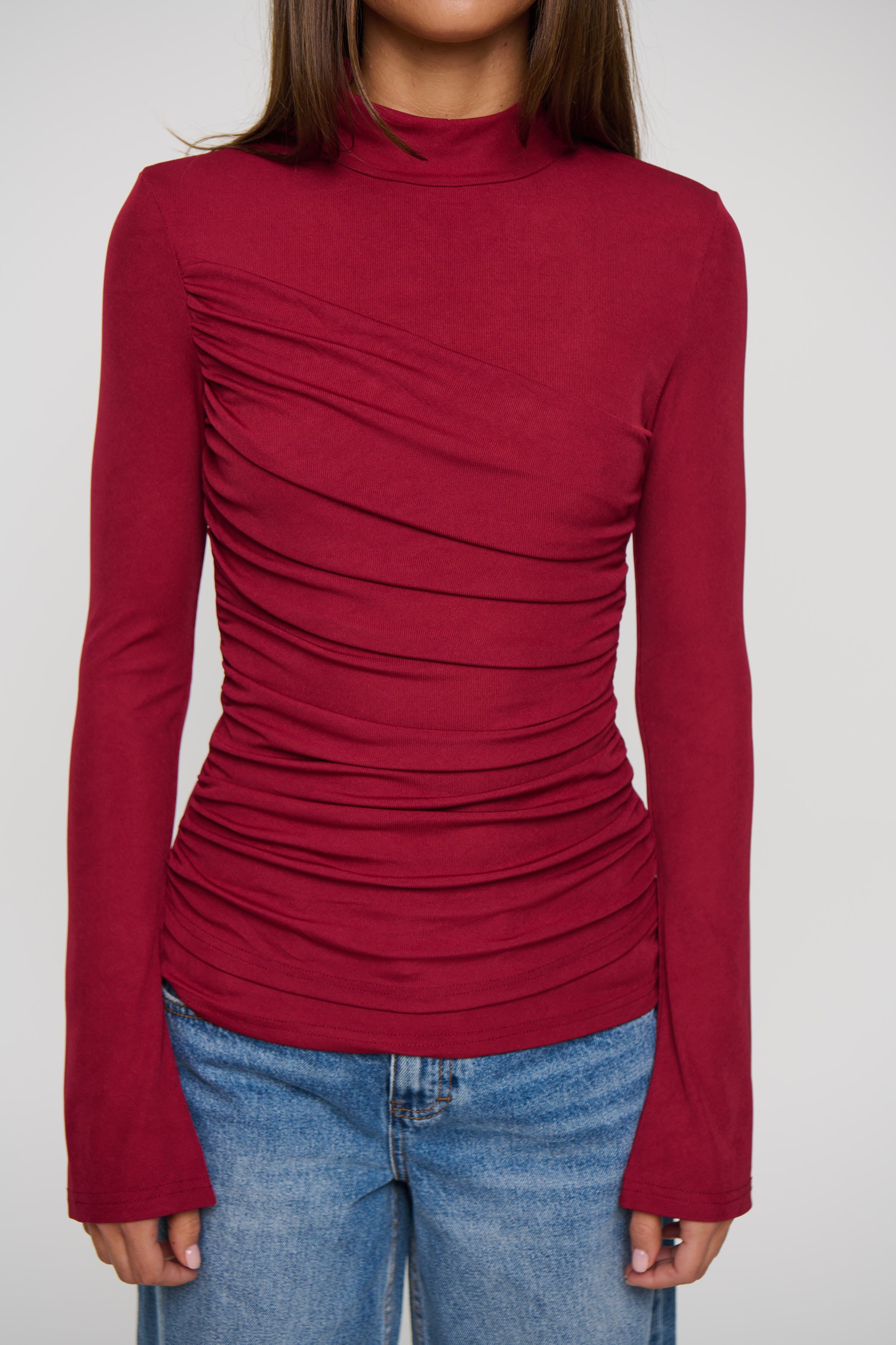 Tabi Long Sleeve Wine