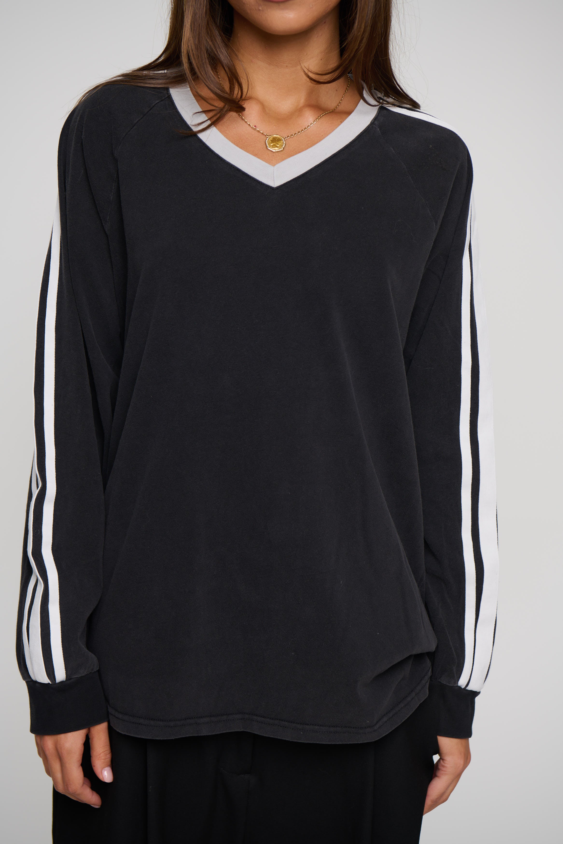 All Stars Long Sleeve Washed Noir