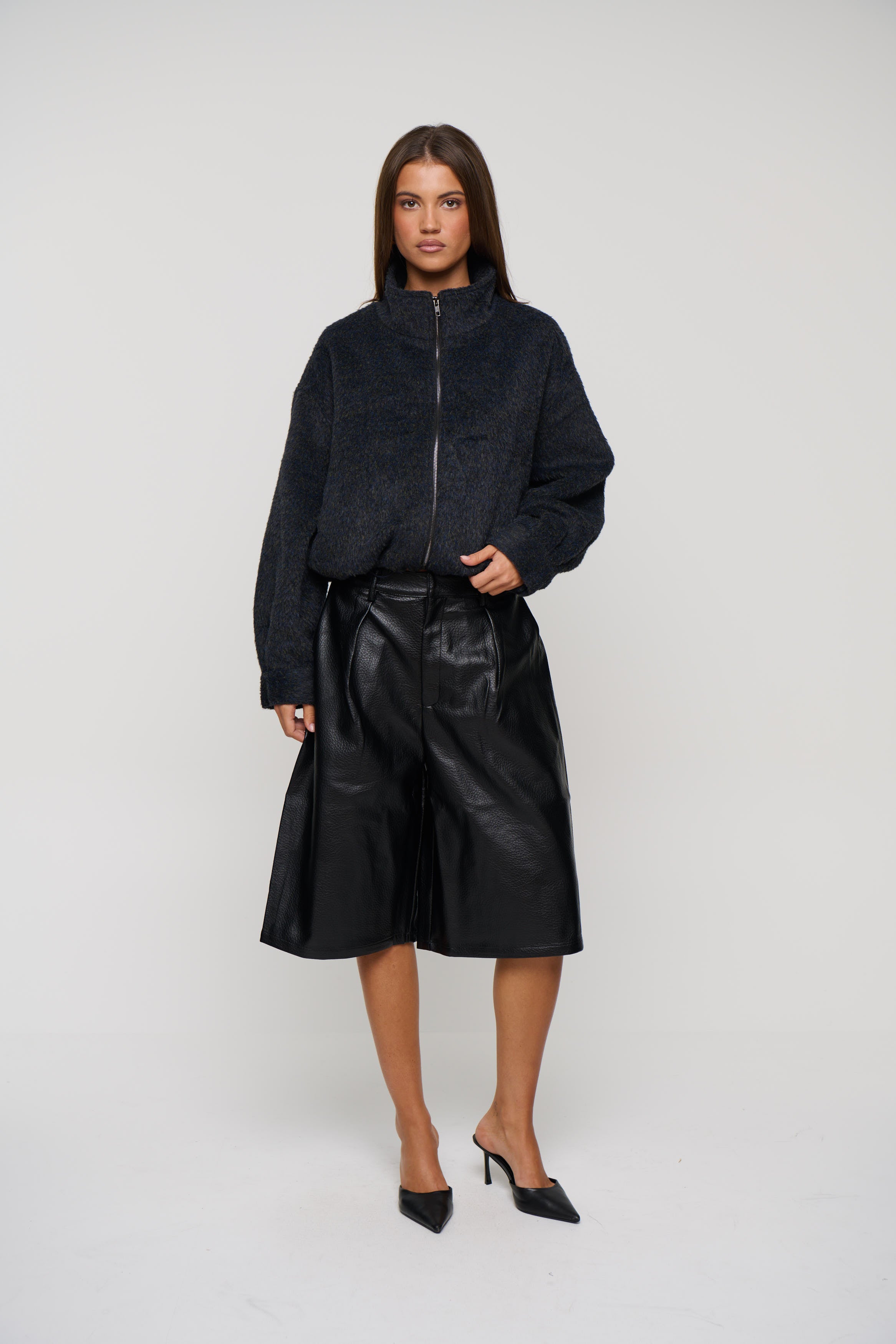 Preslie Bomber Deep Ocean