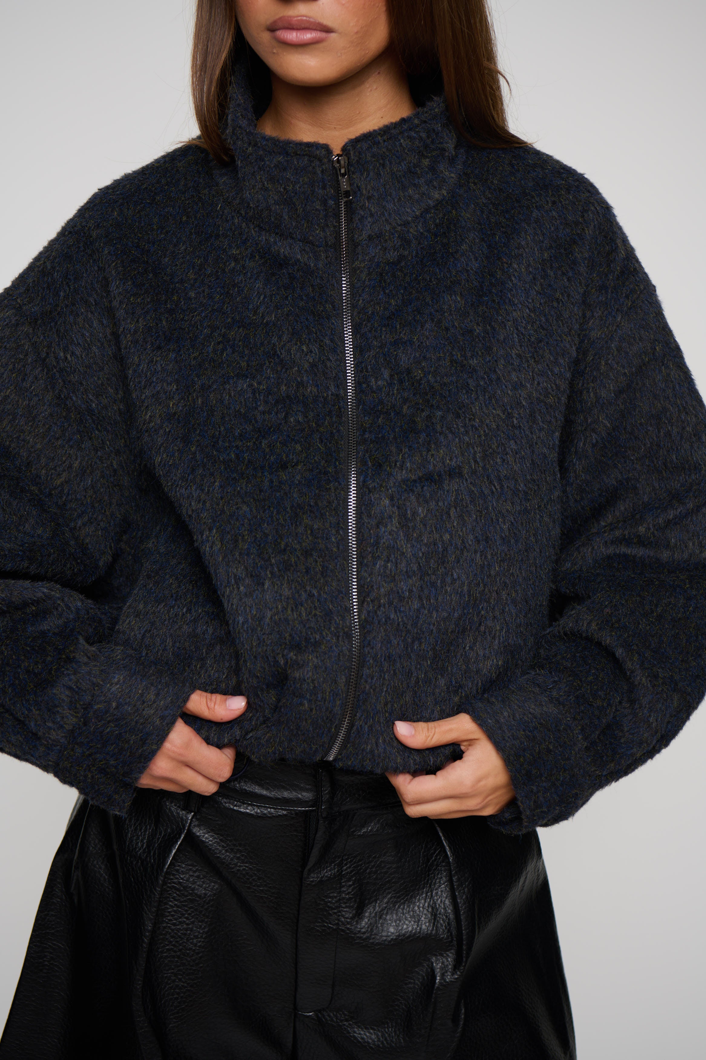 Preslie Bomber Deep Ocean