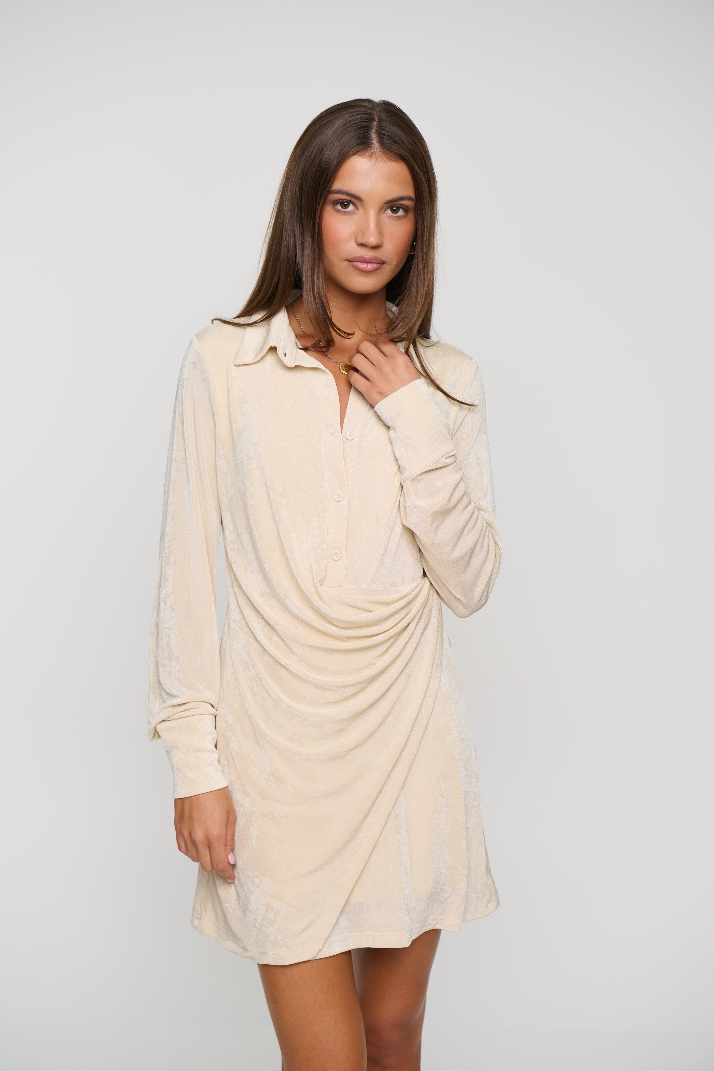 Melanie Mini Dress Cream