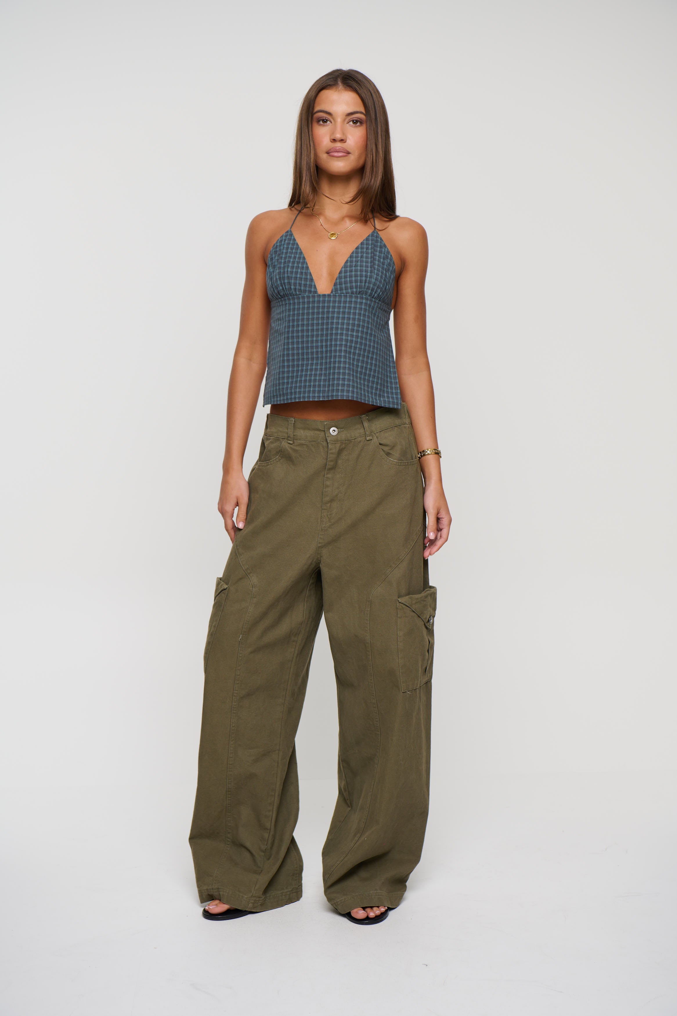 Annie Cargo Pant Olive