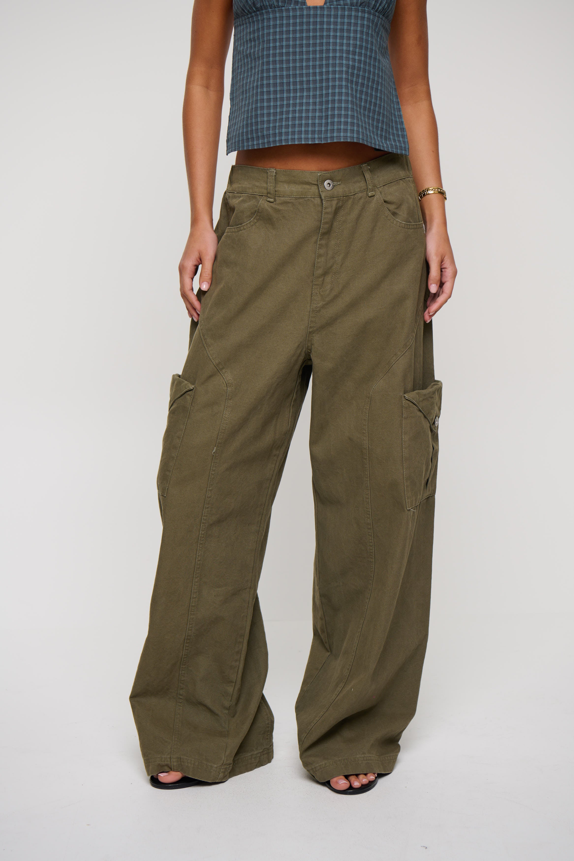 Annie Cargo Pant Olive