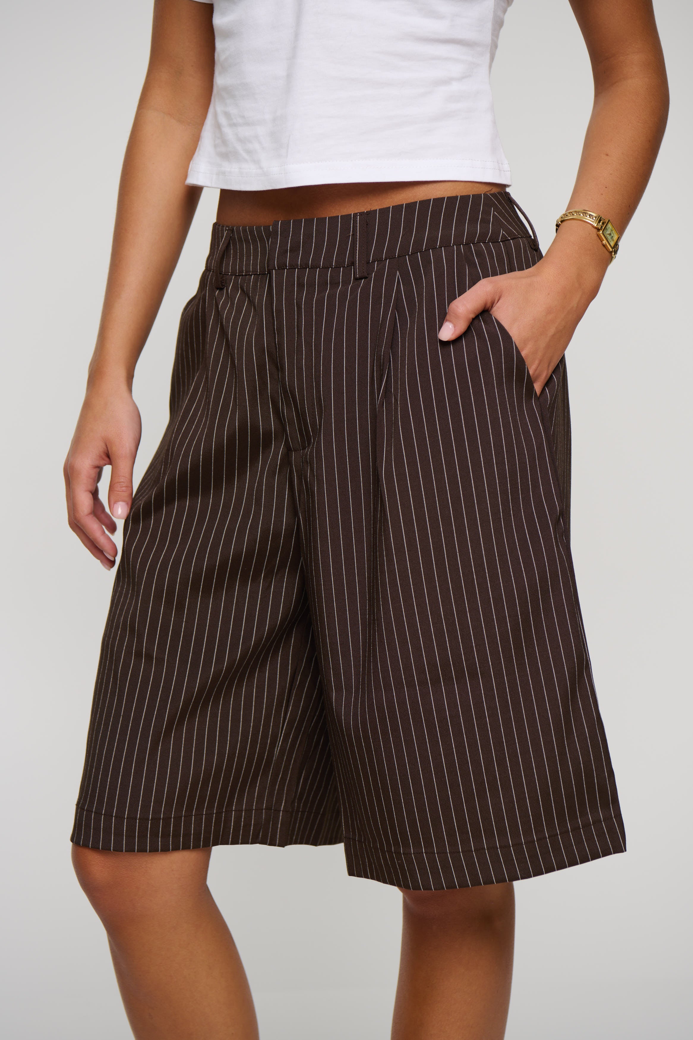 Aliya Long Short Brown