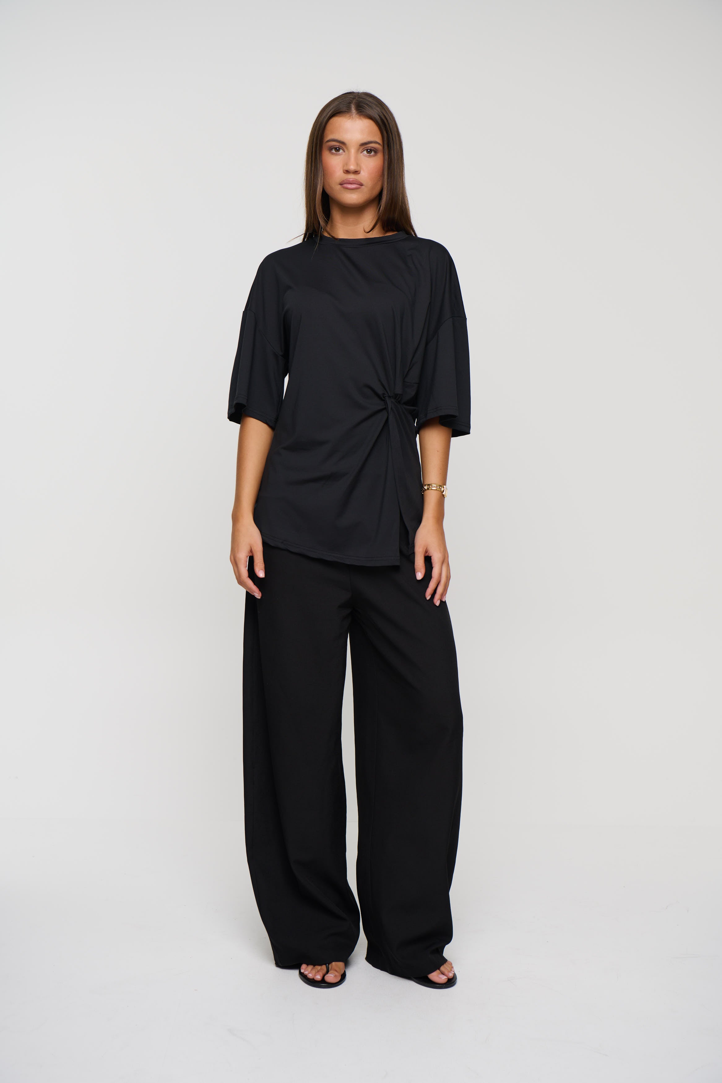Lucca Tee Black