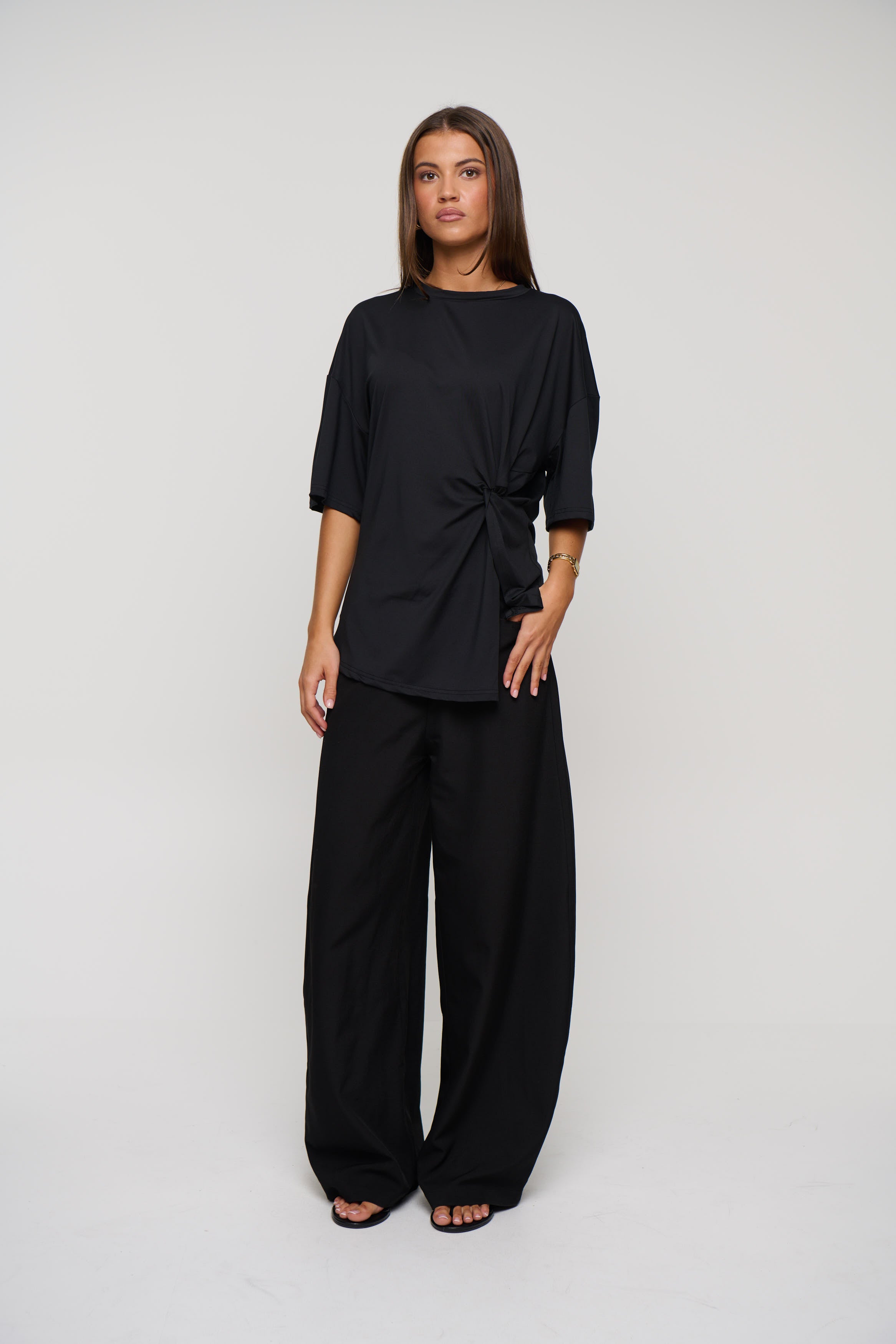Lucca Tee Black