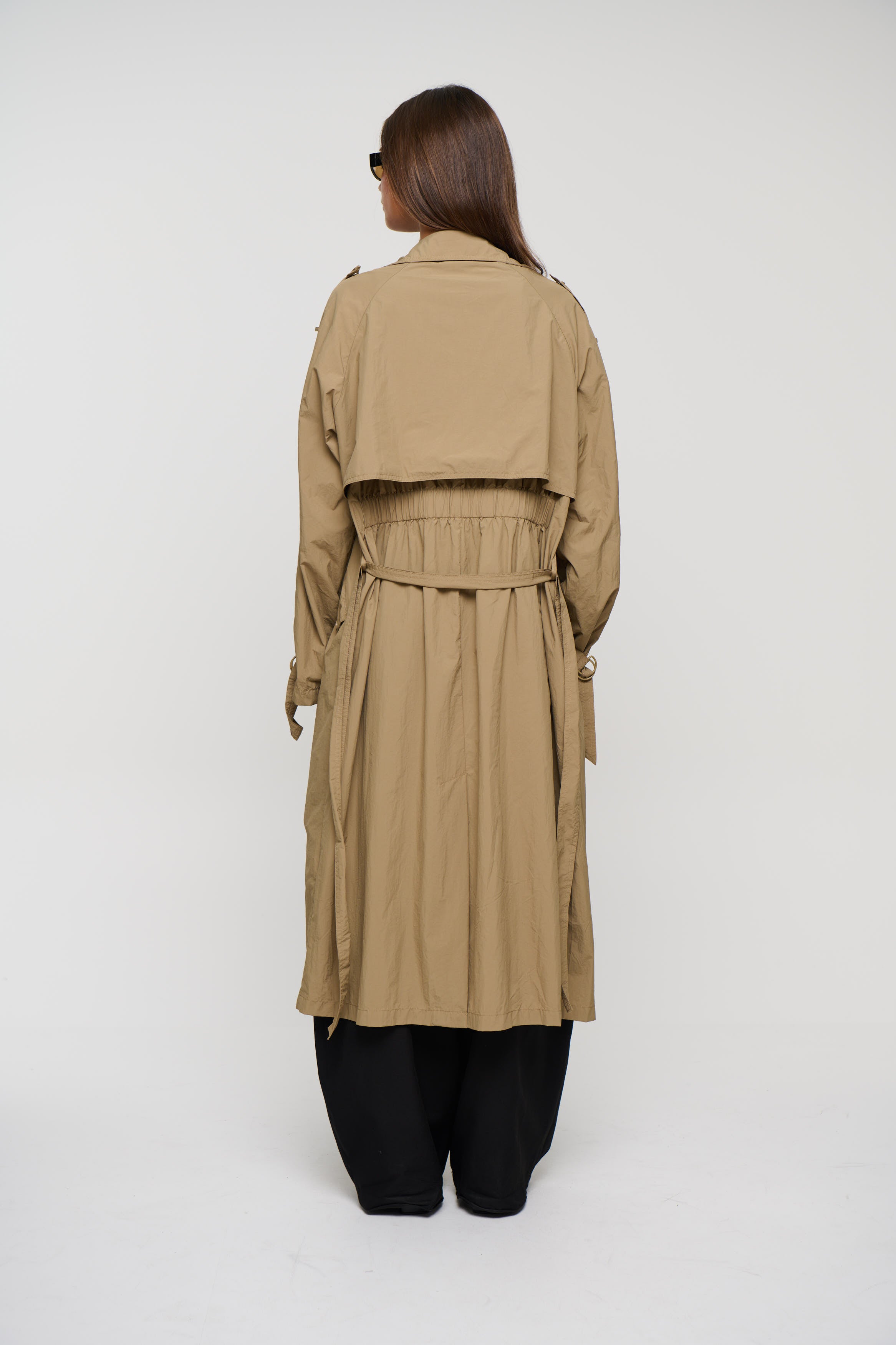 Manhattan Trench Olive