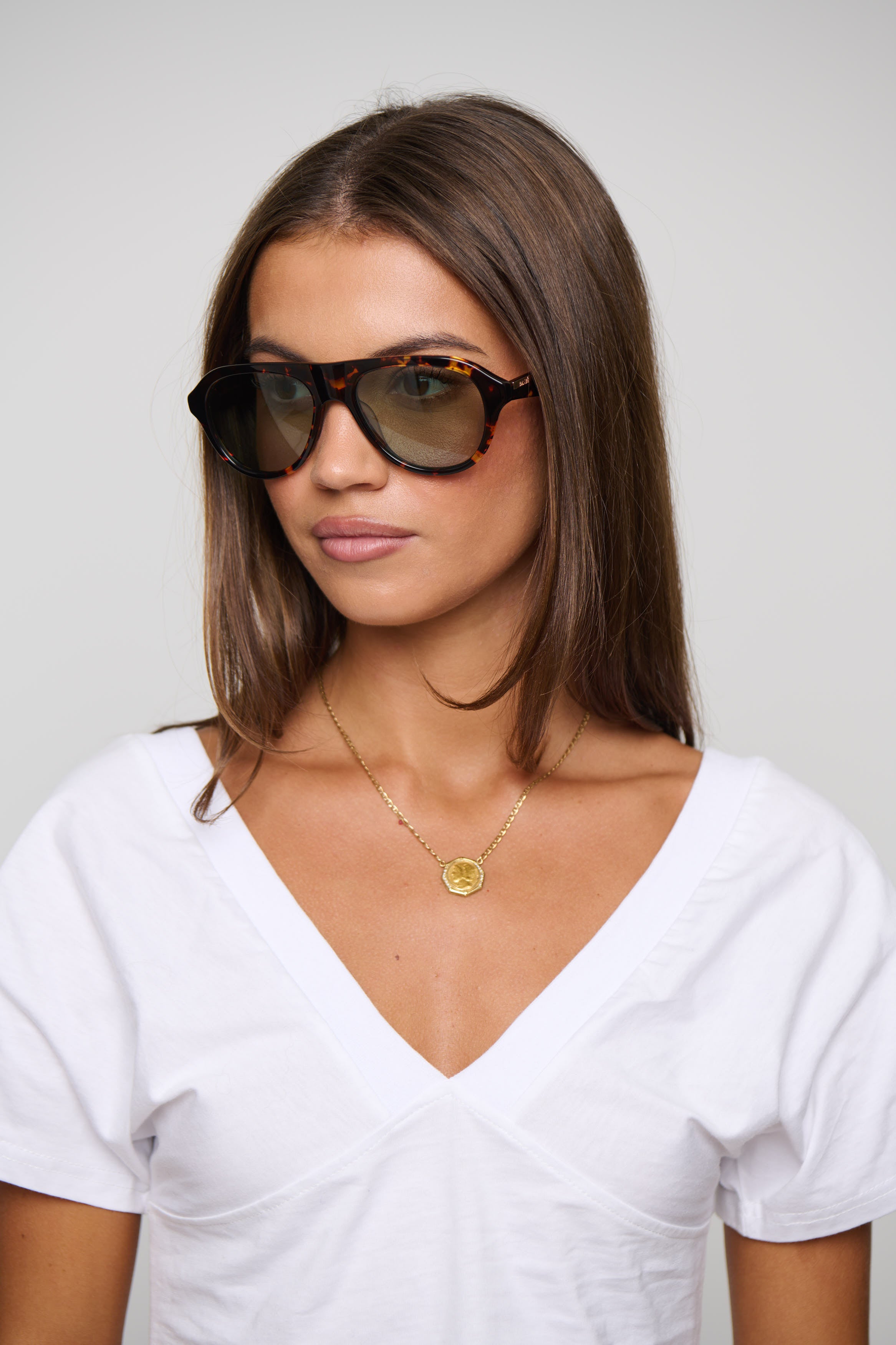 The Riley Amber Tort - Light Green