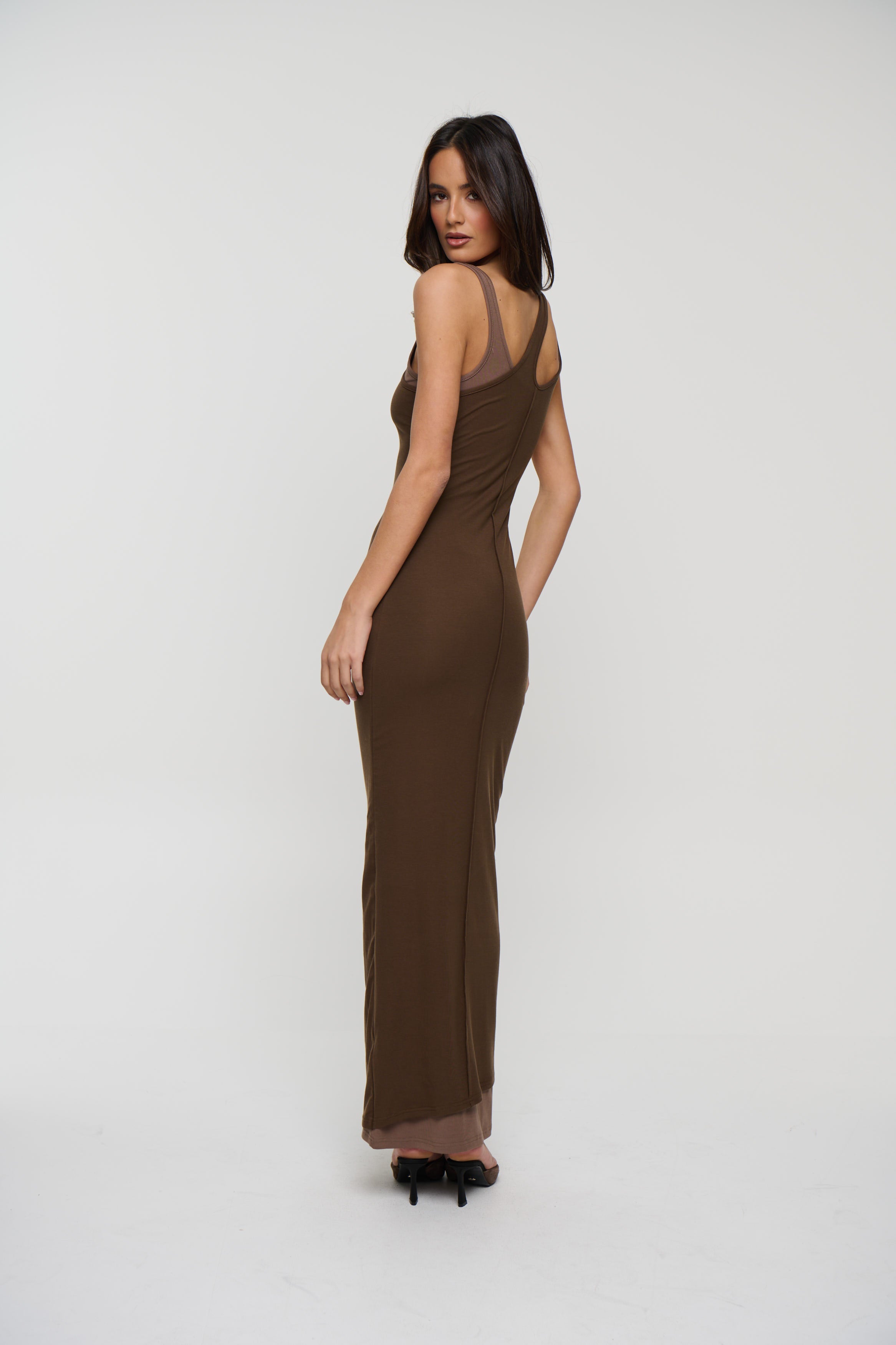 Chantara Maxi Dress Mocha