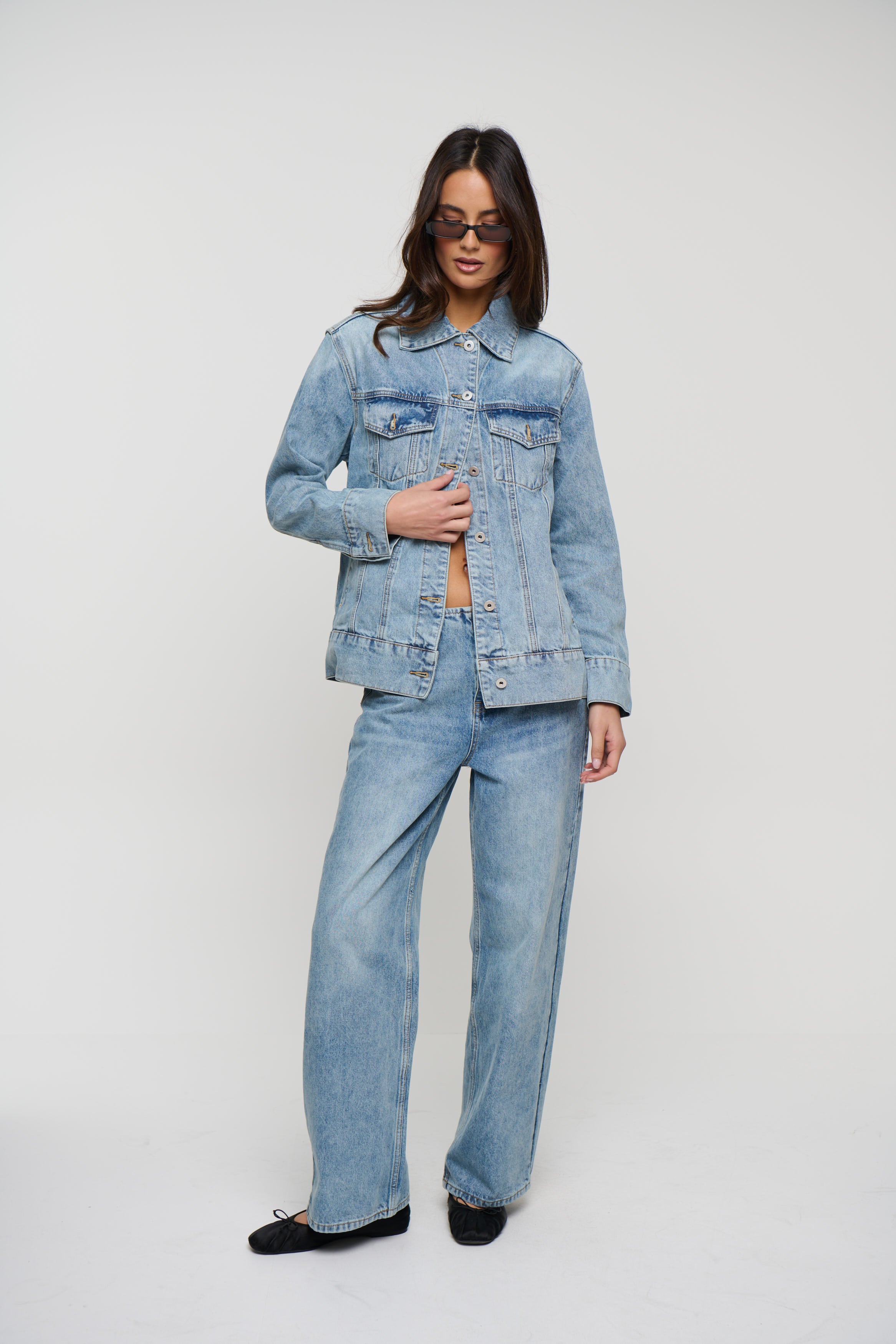 Mason Denim Jacket Blue