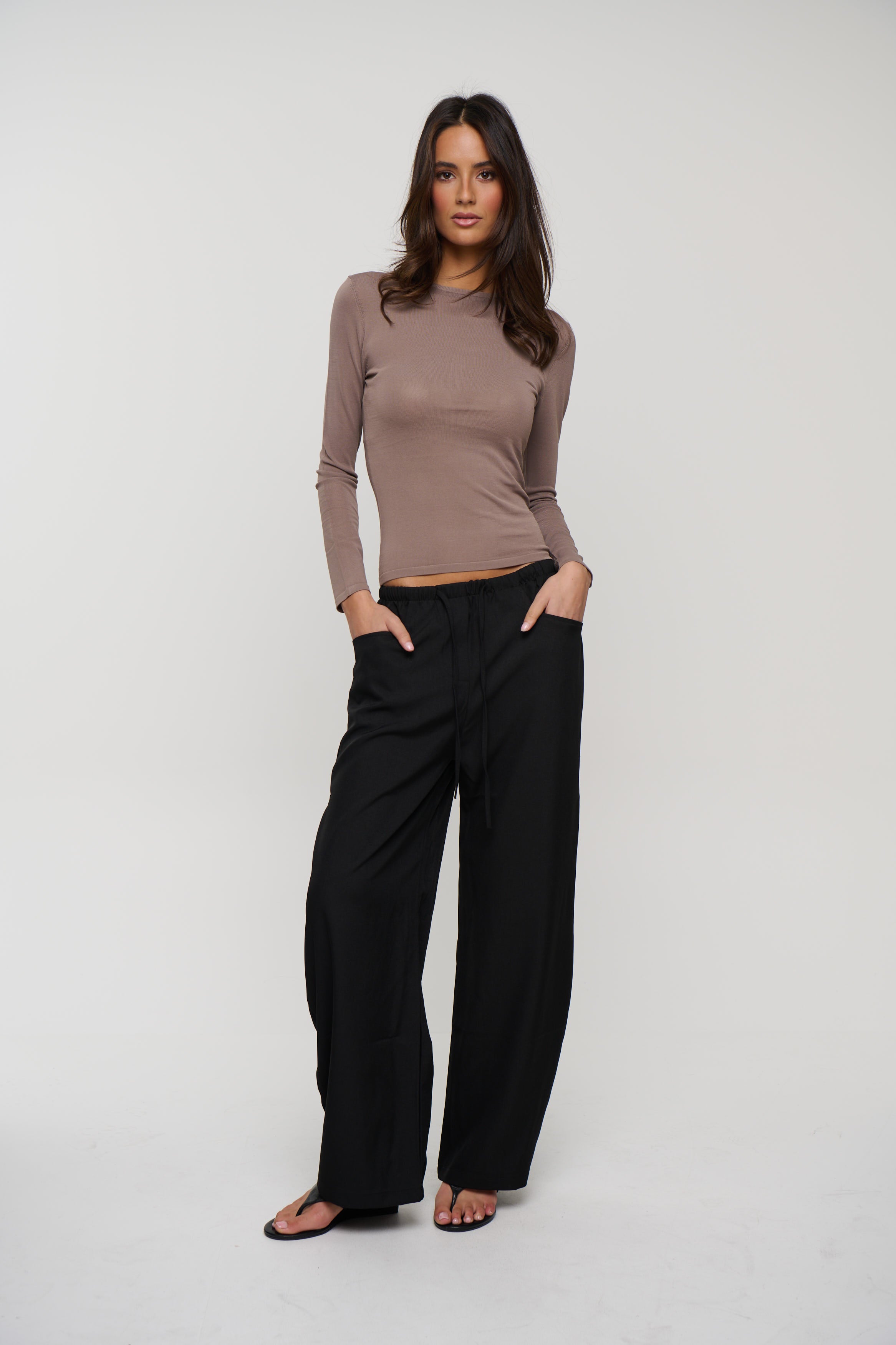 Stevie Top Mouse Grey