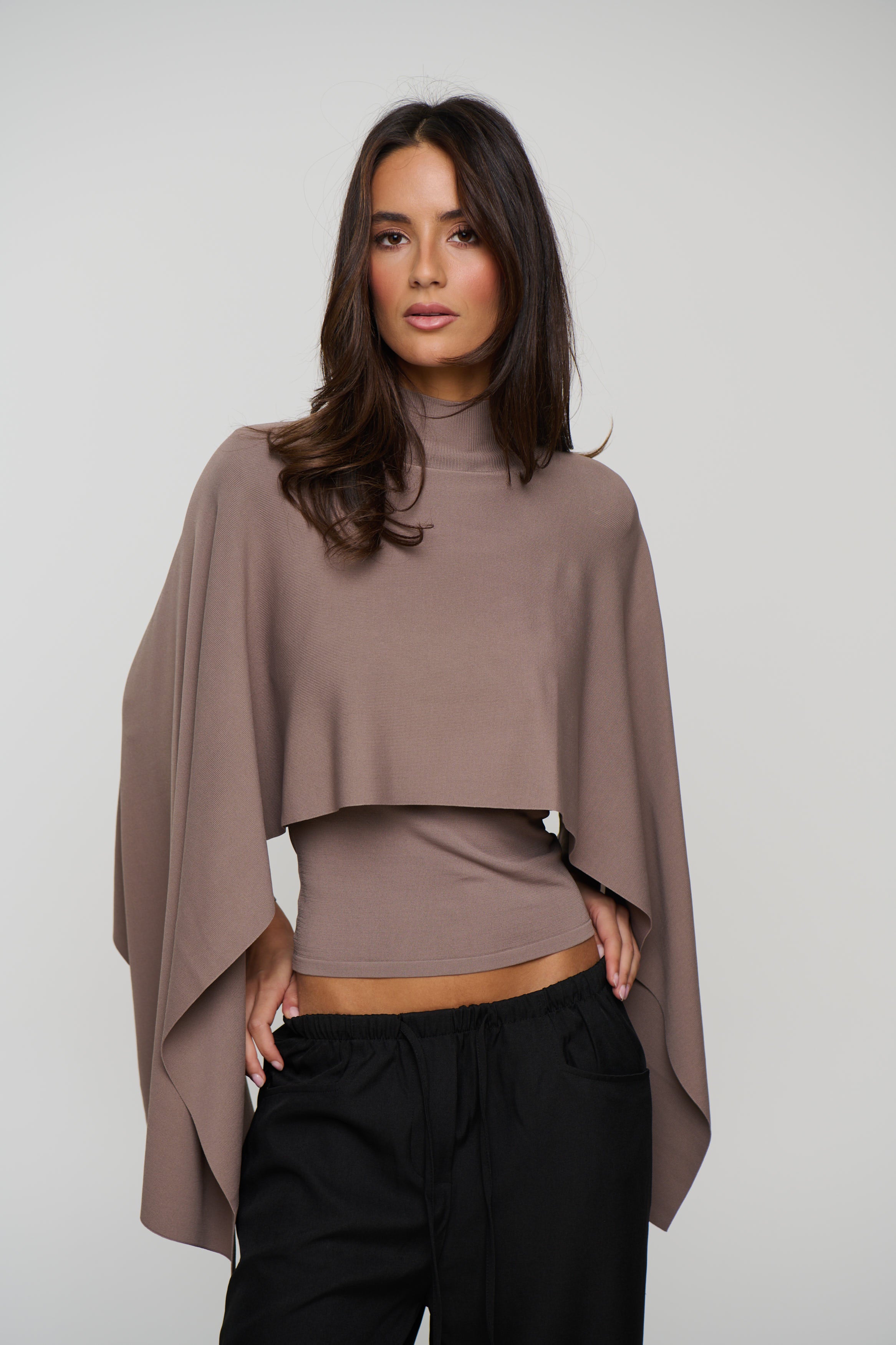 Sorella Poncho Mouse Grey
