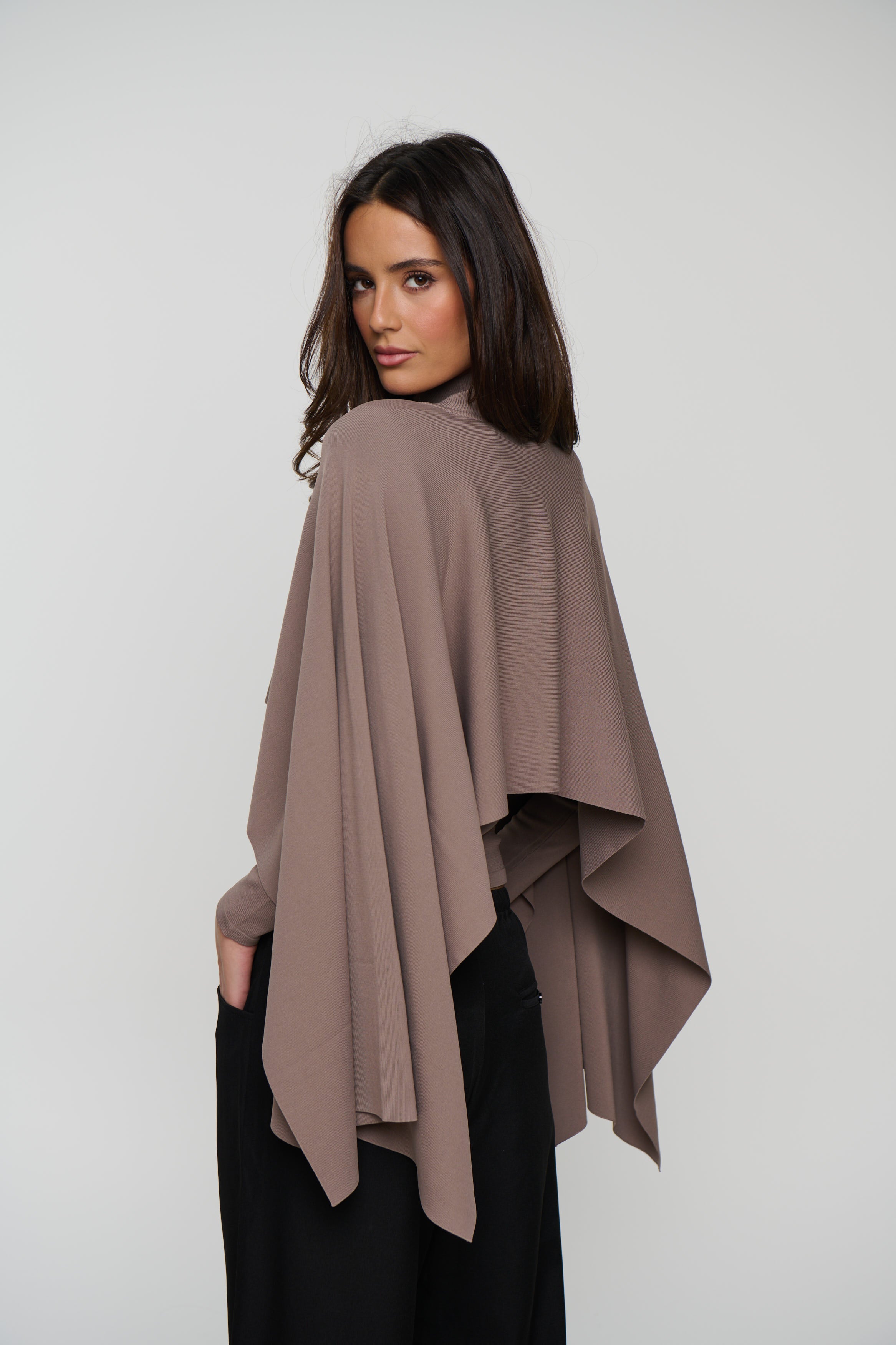 Sorella Poncho Mouse Grey