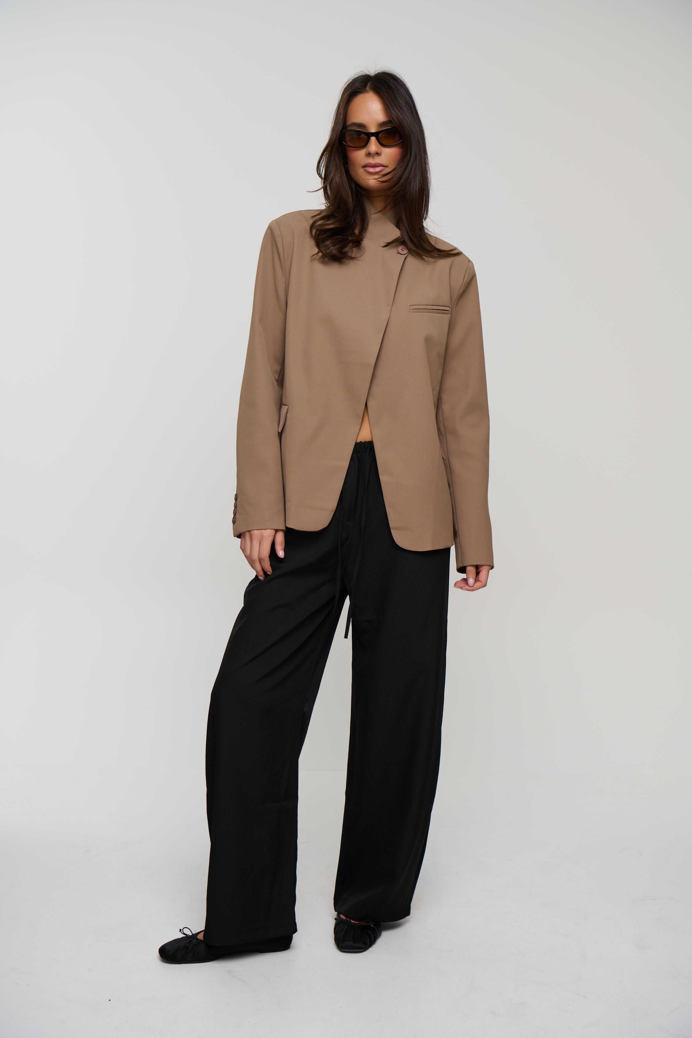 Florencia Blazer Taupe