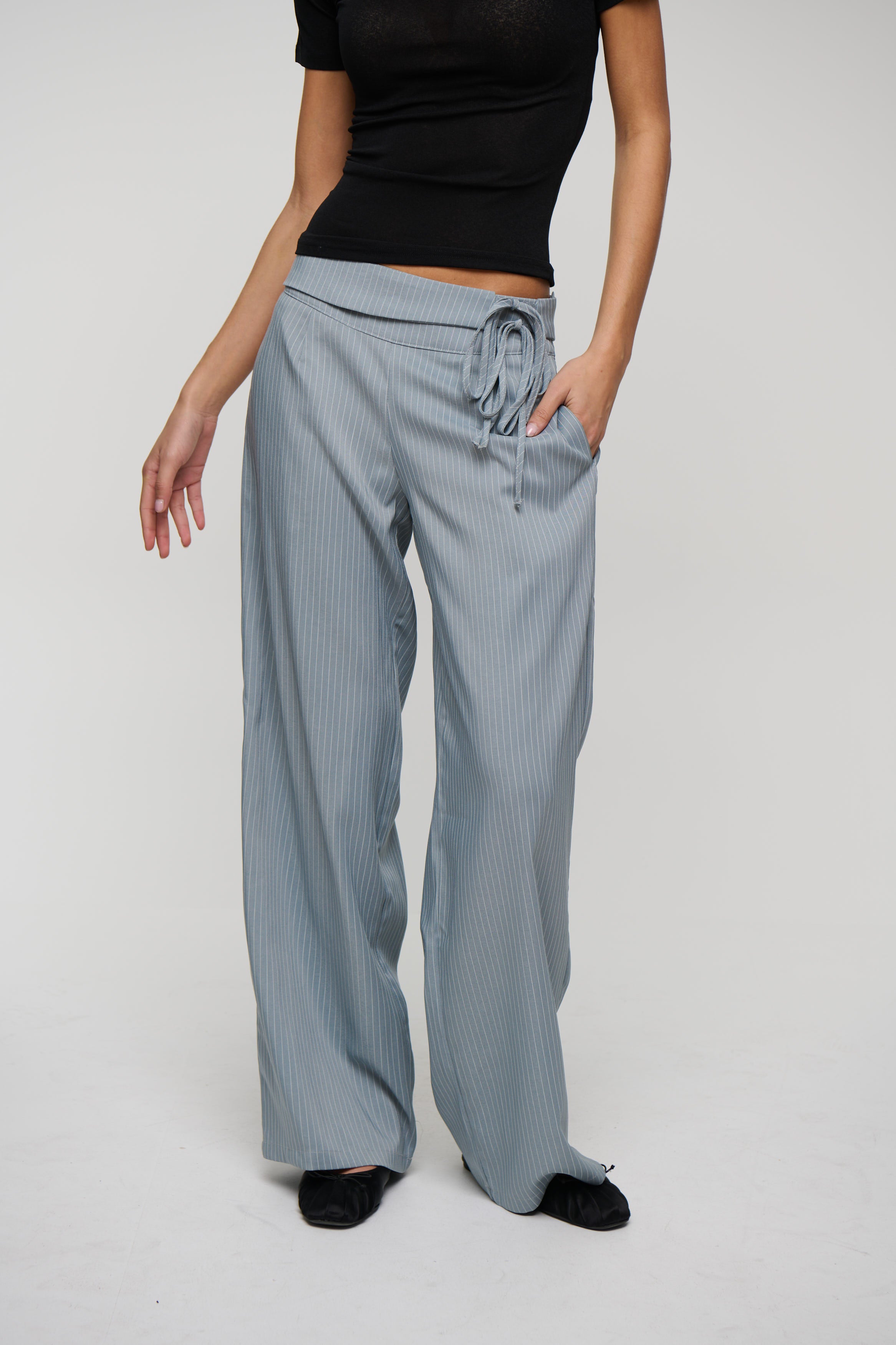 Maya Pant Dusty Blue
