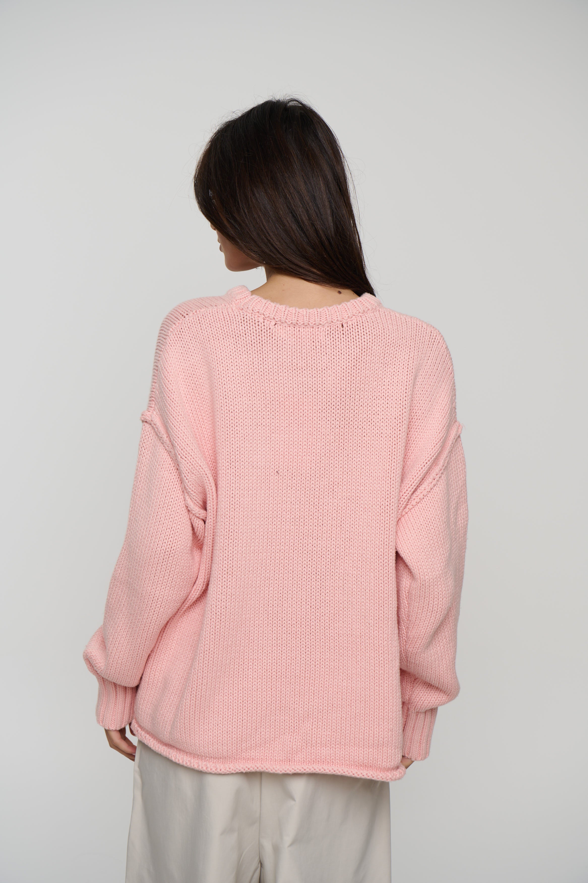 Nikova Knit Jumper Blush