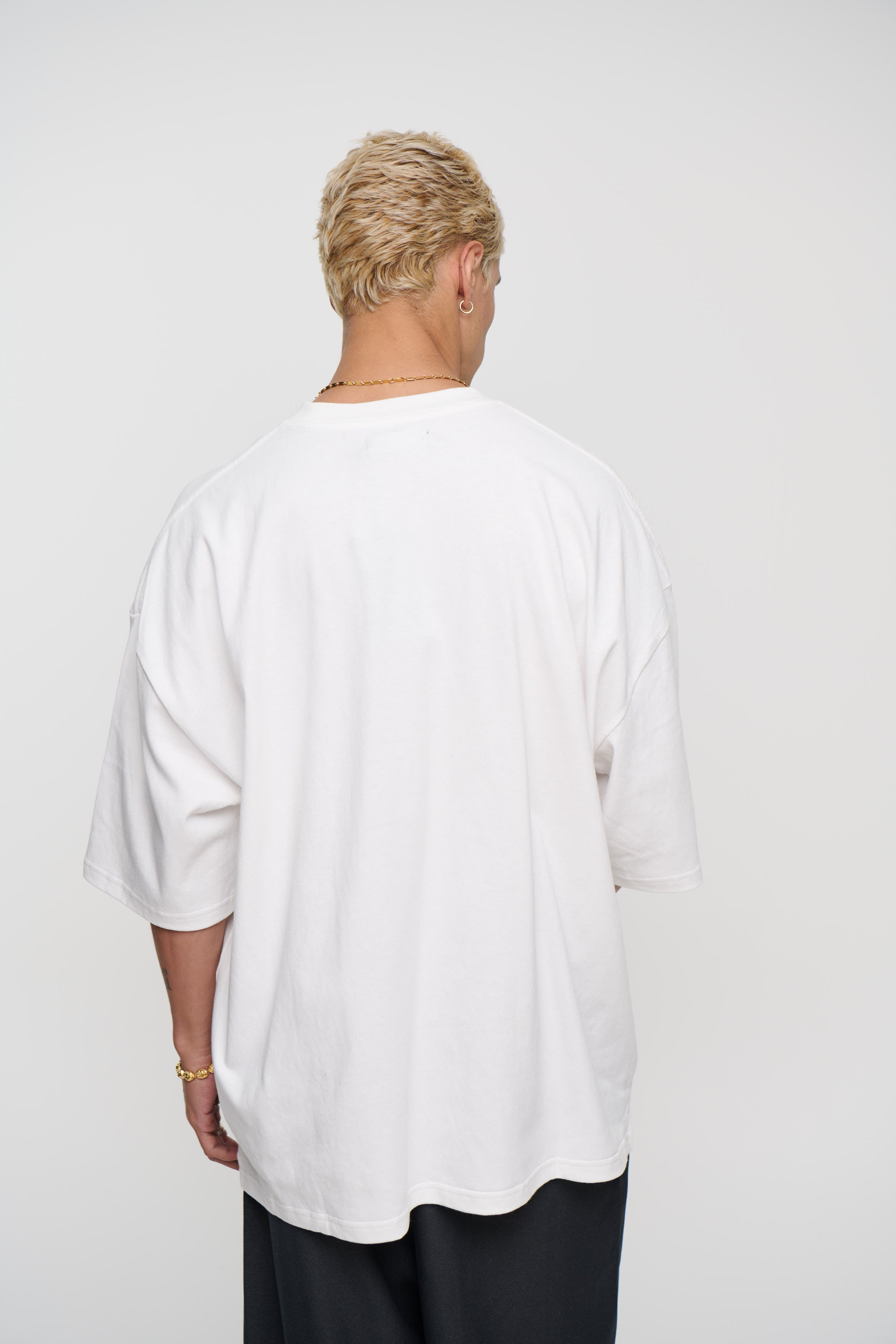 Mike Heavyweight Cotton Tee White