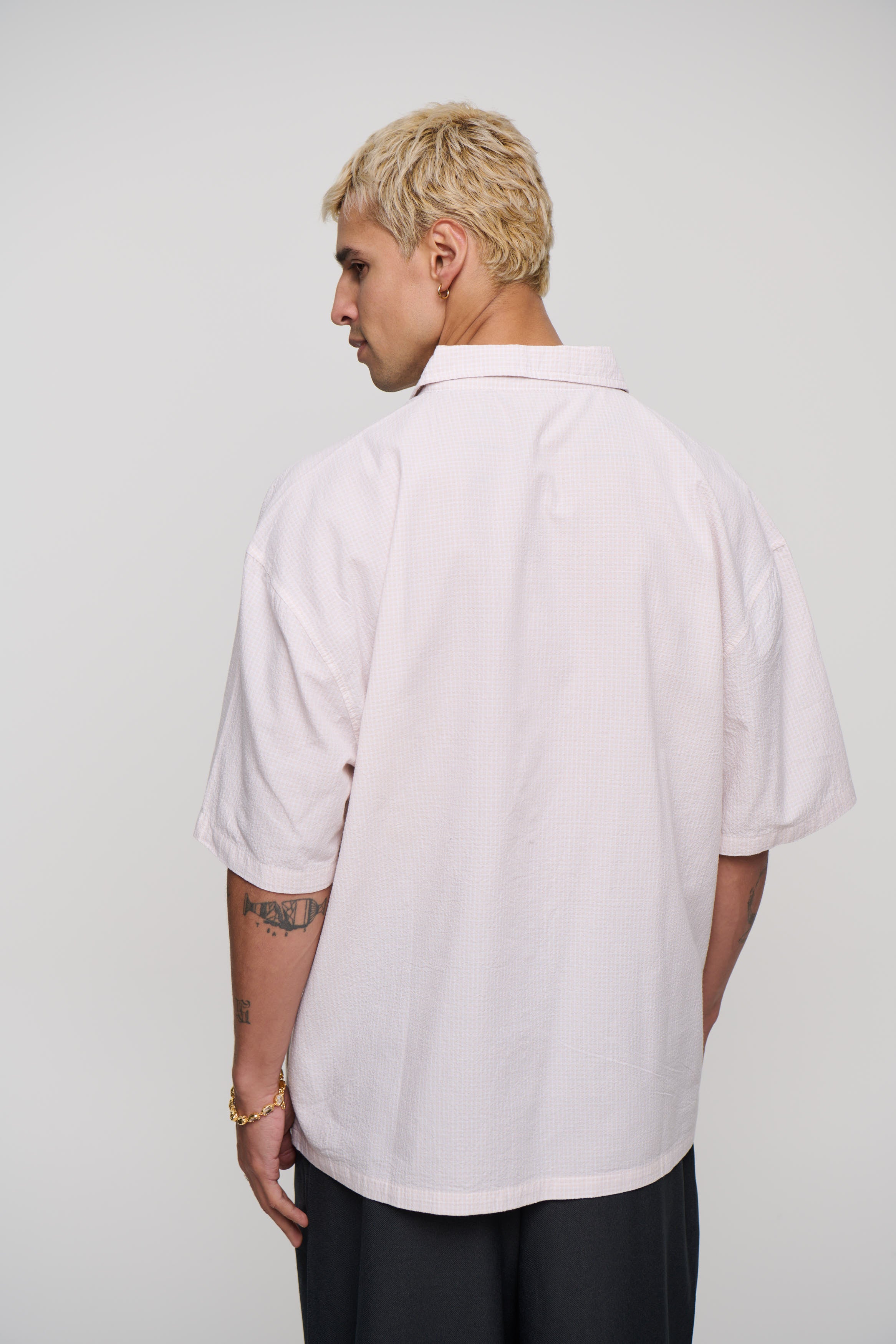 Nathaniel Drop Shirt Soft Rose