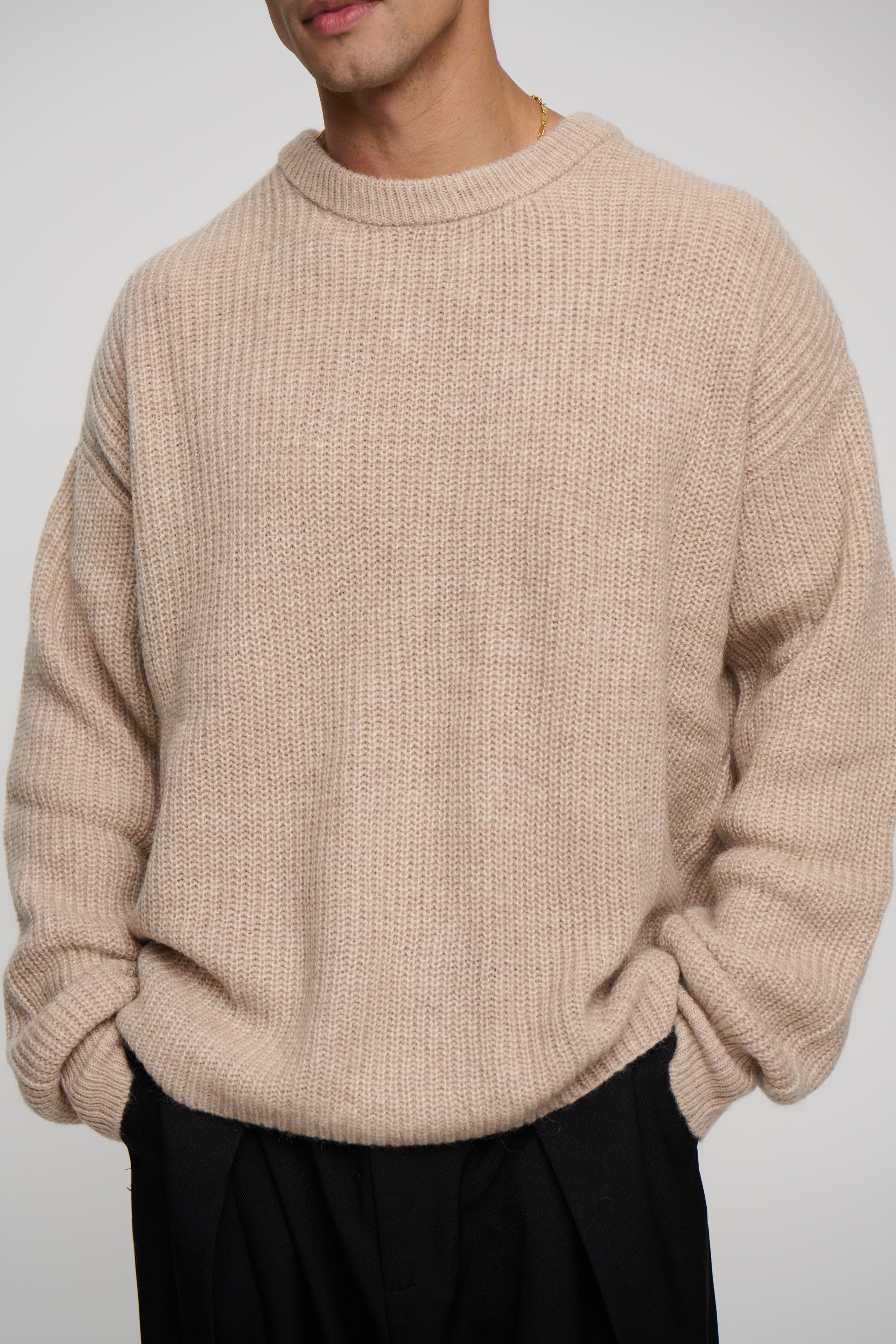 Mohair Knit Oat