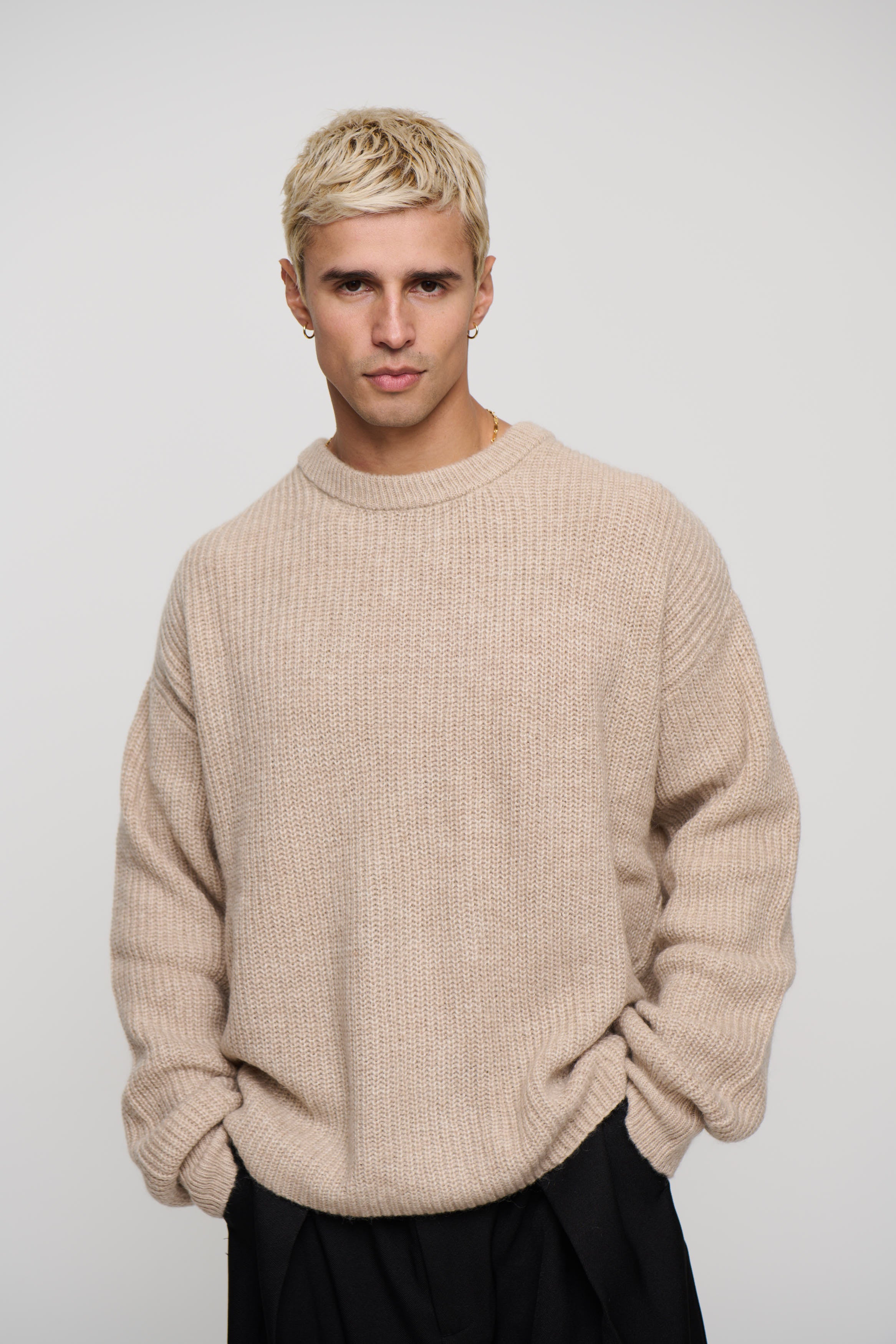 Mohair Knit Oat