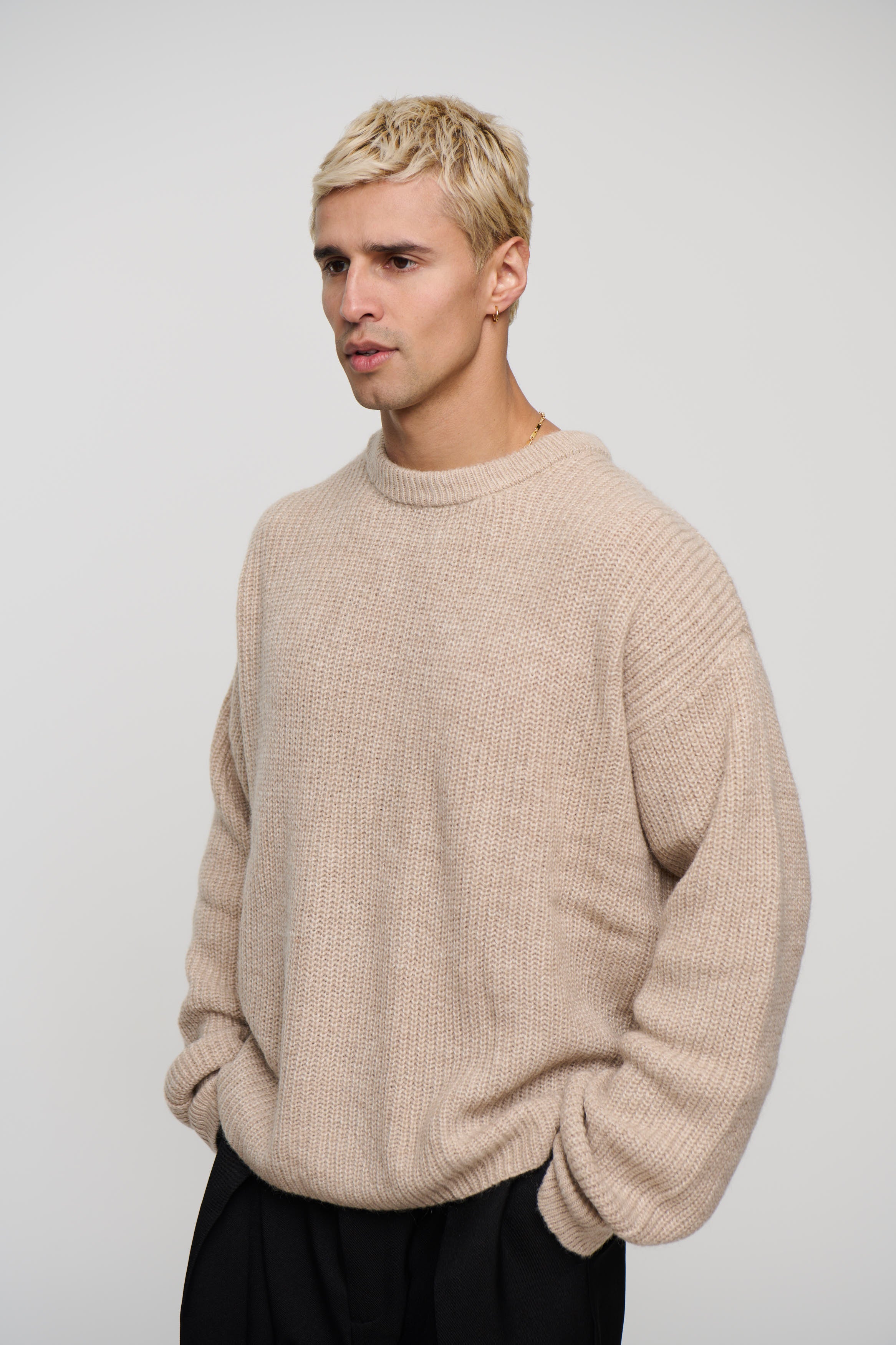 Mohair Knit Oat
