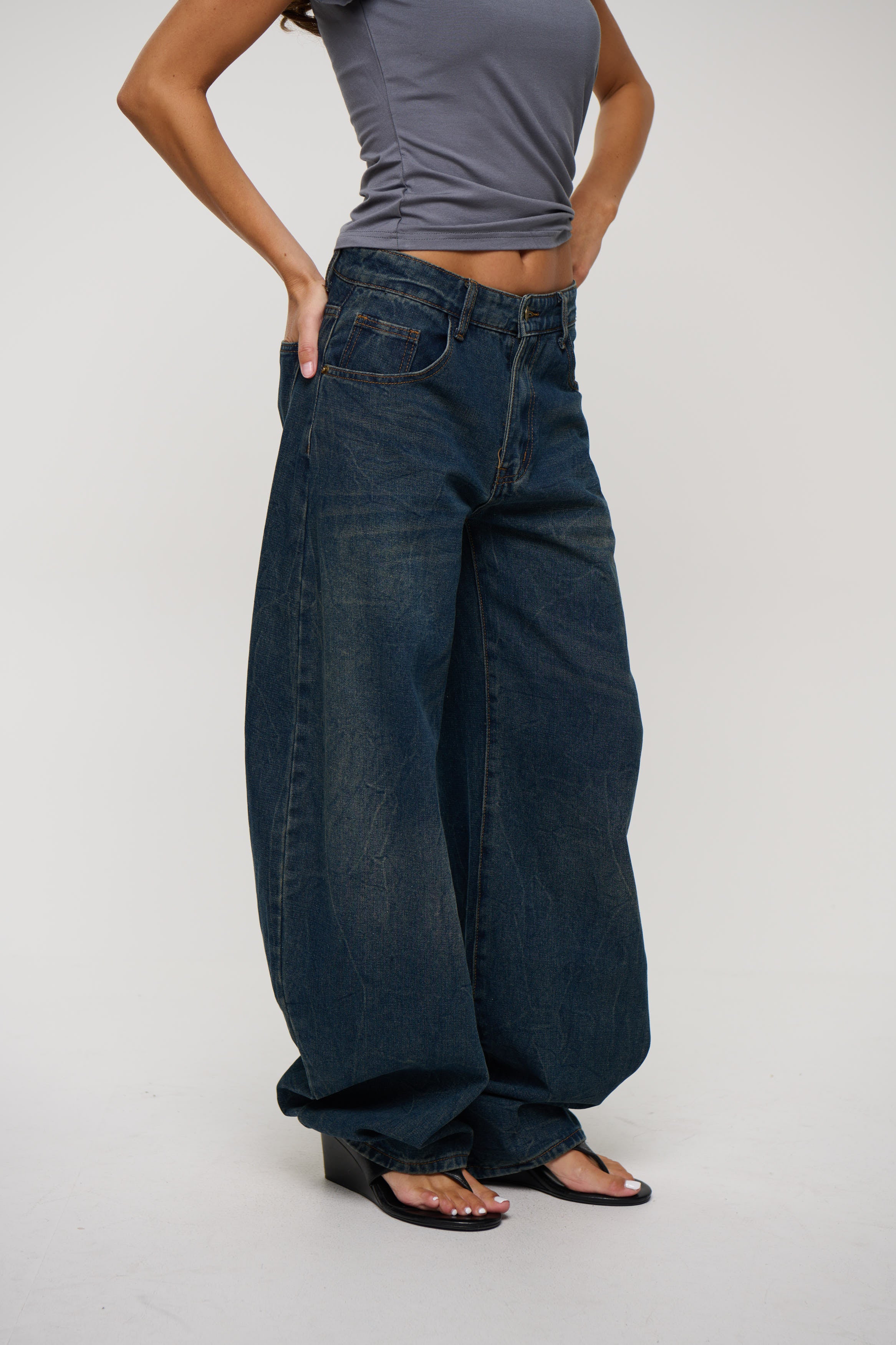 Horseshoe Jean Washed Indigo