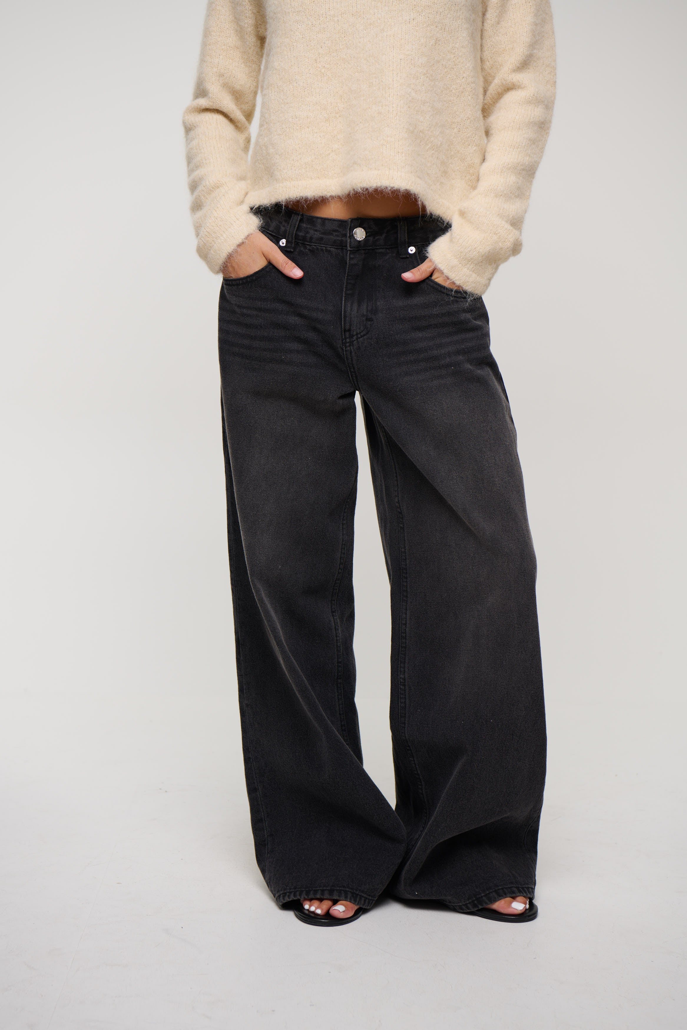 Emilia Jean Washed Black