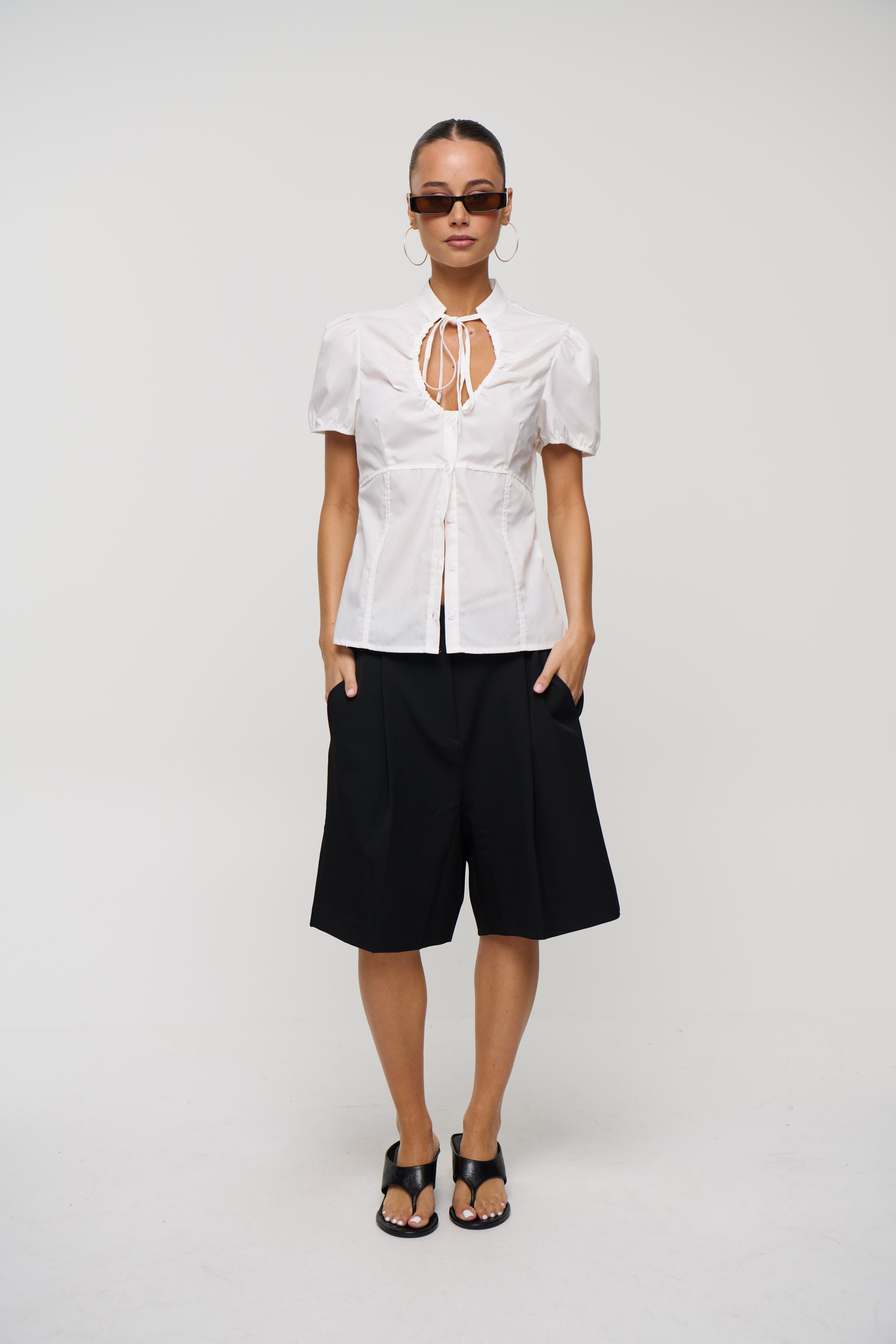 Nixie Top White