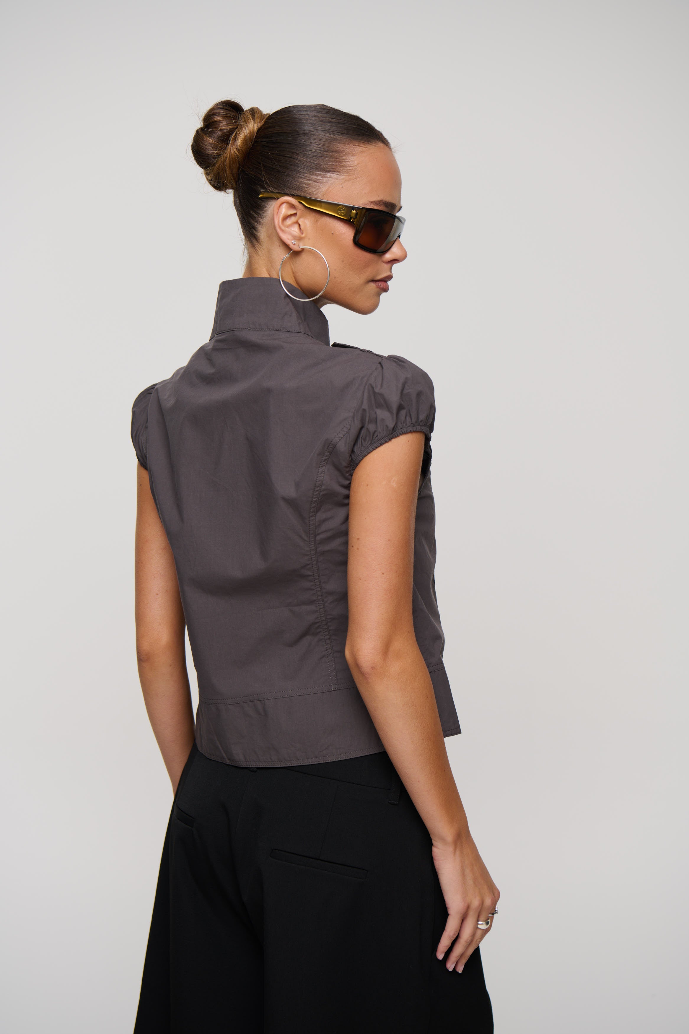 Yianni Short Sleeve Shirt Slate