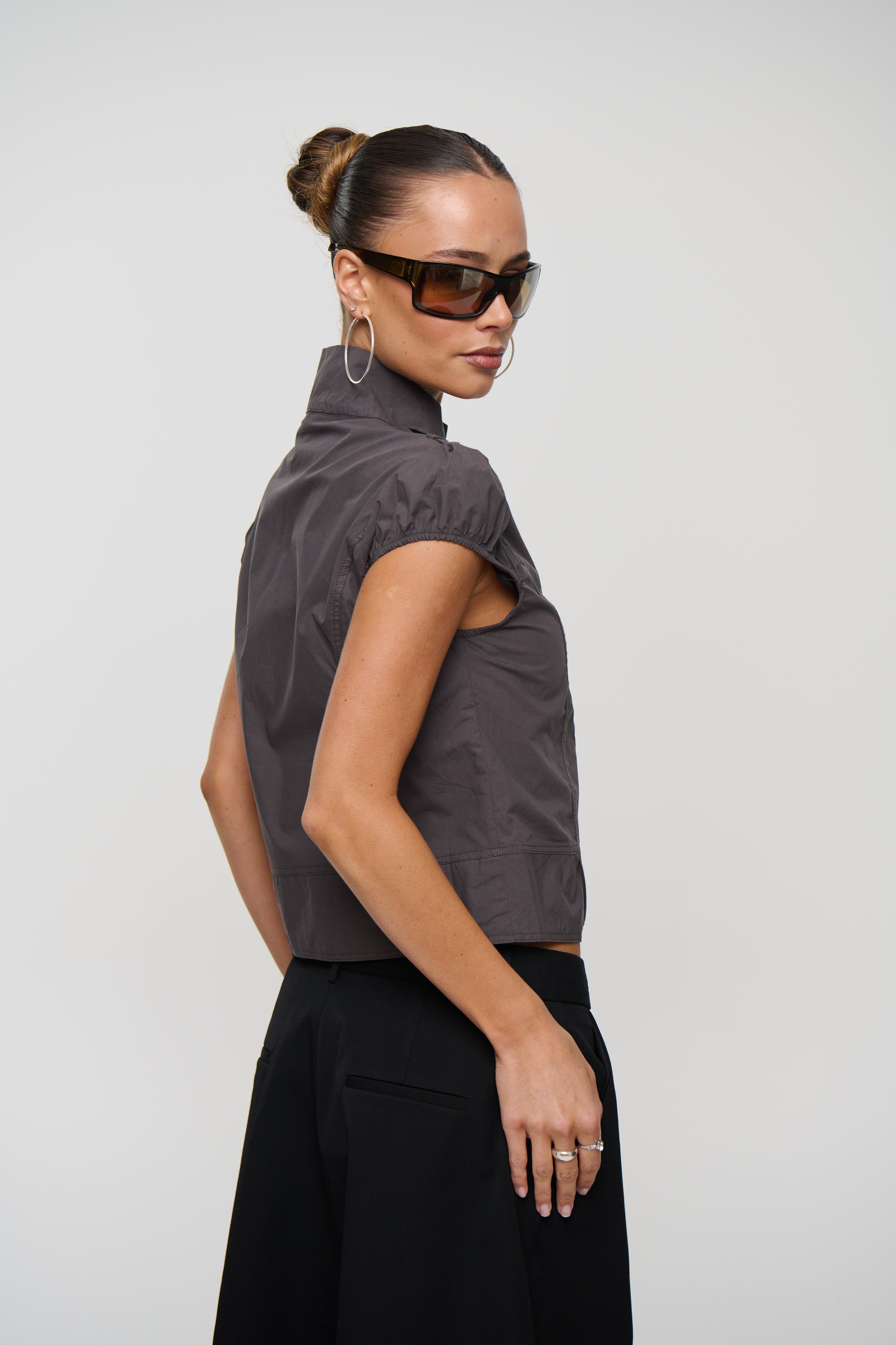 Yianni Short Sleeve Shirt Slate